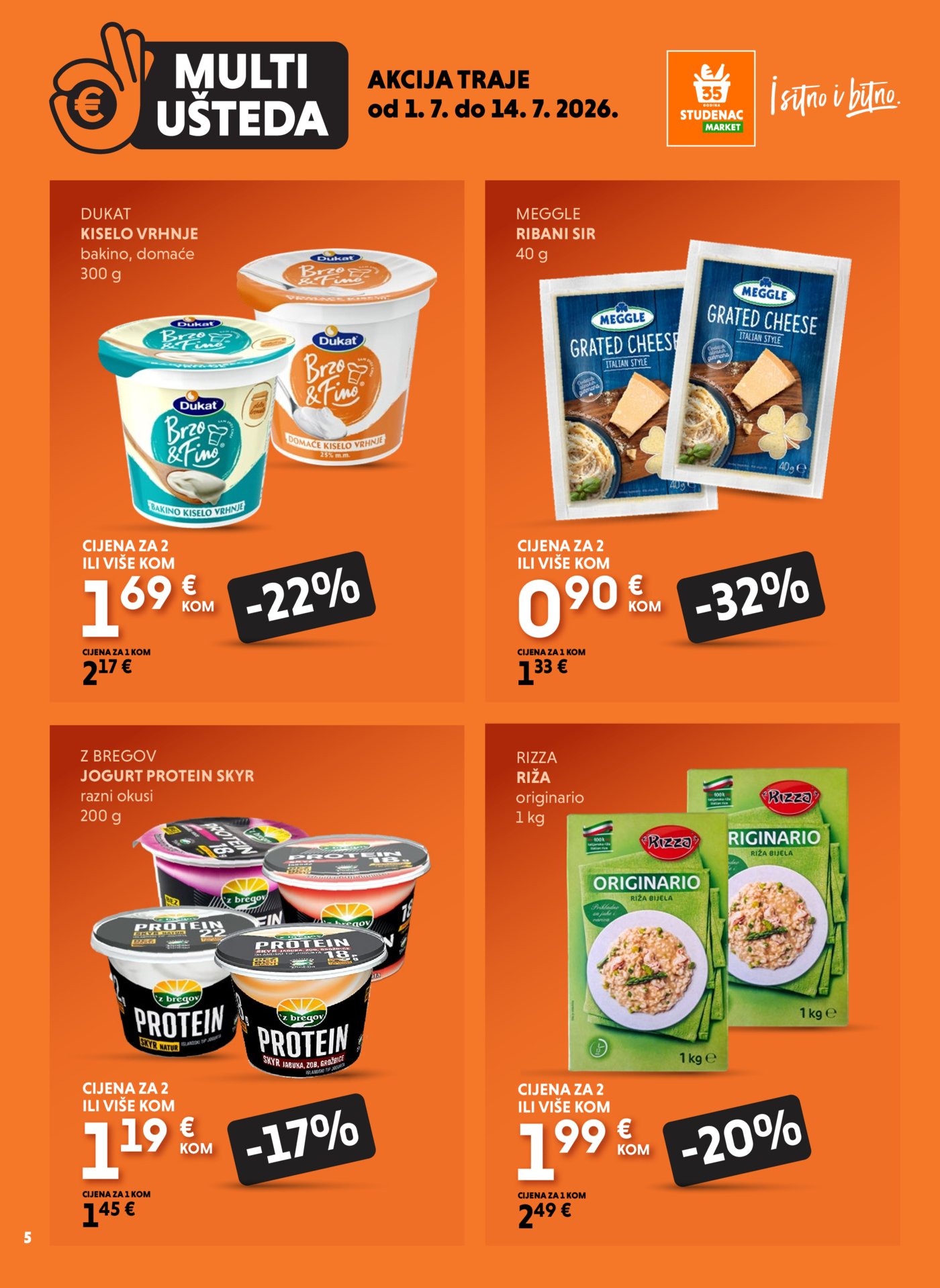 Studenac katalog Multiušteda 01.07. - 14.07.2026.