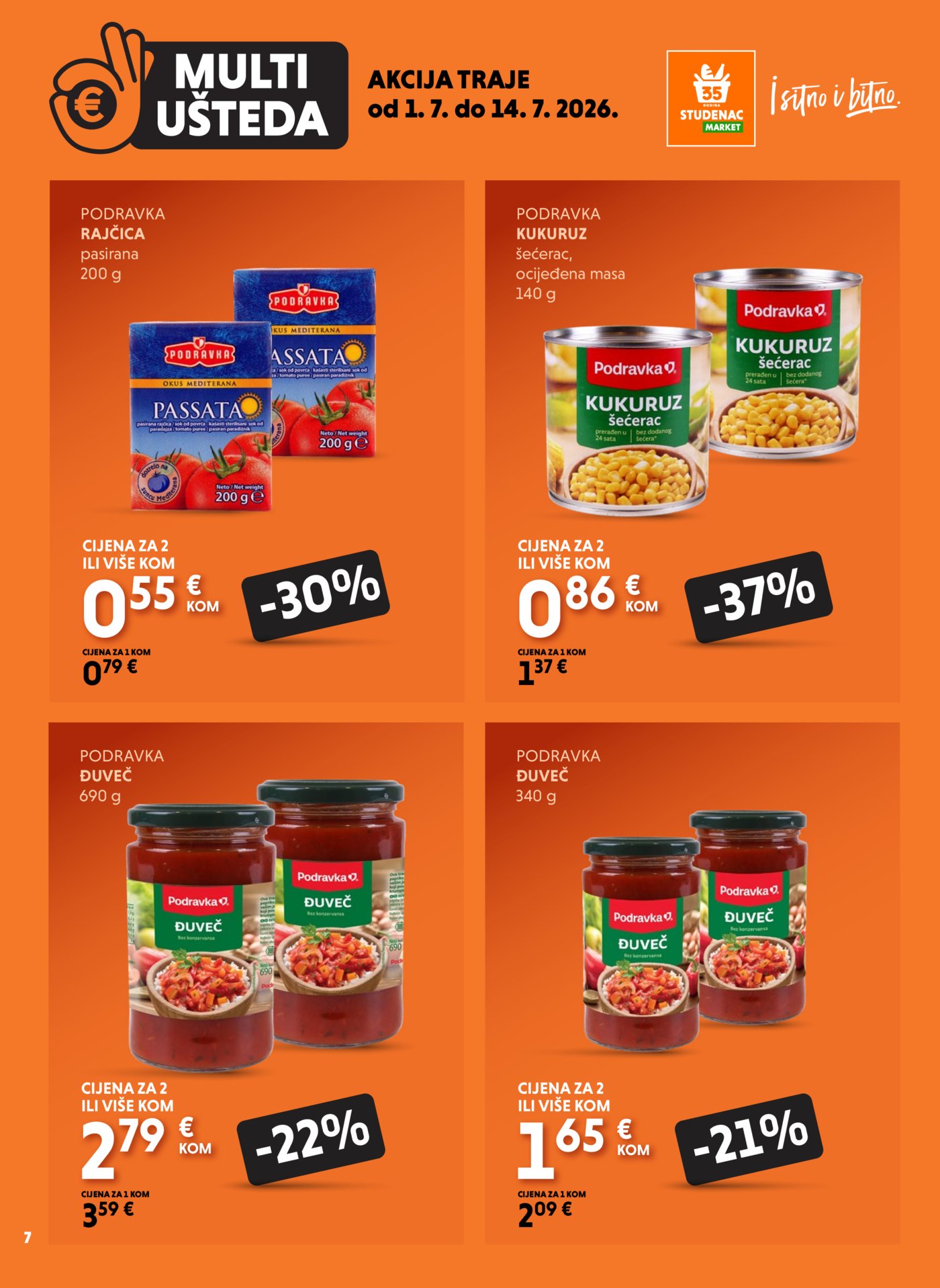 Studenac katalog Multiušteda 01.07. - 14.07.2026.