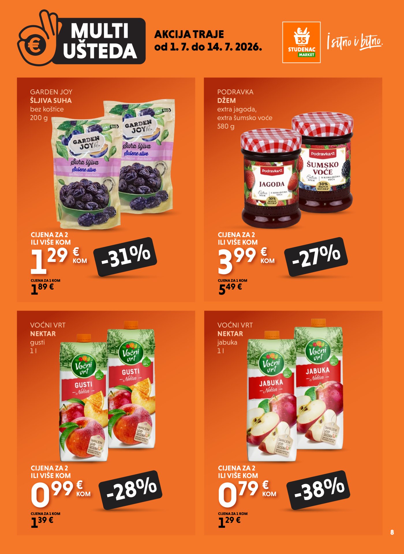 Studenac katalog Multiušteda 01.07. - 14.07.2026.