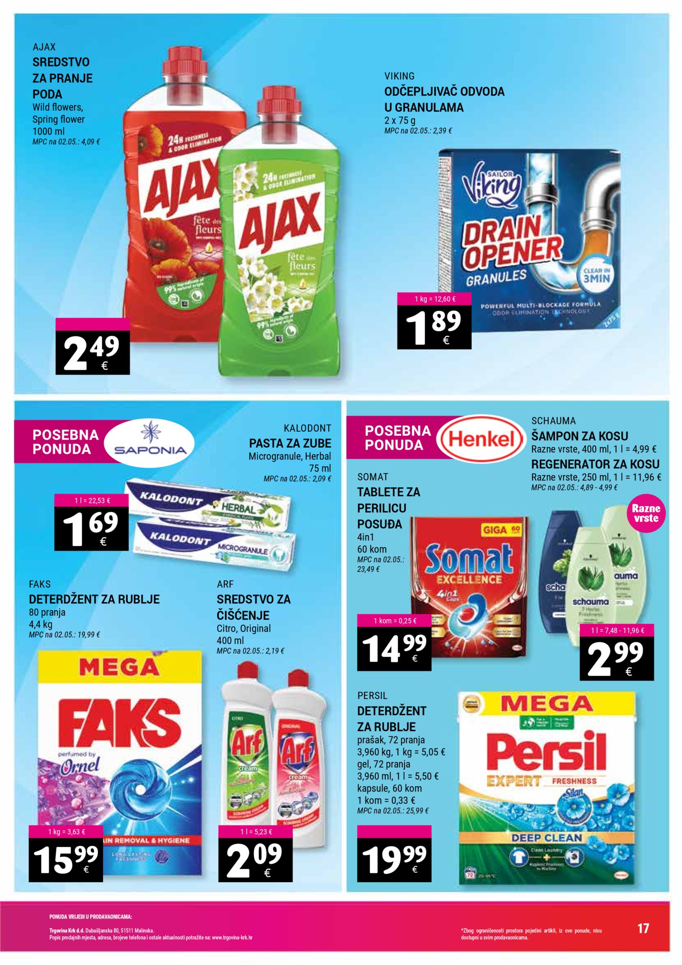 Trgovina Krk katalog Akcija 01.07. - 15.07.2026.