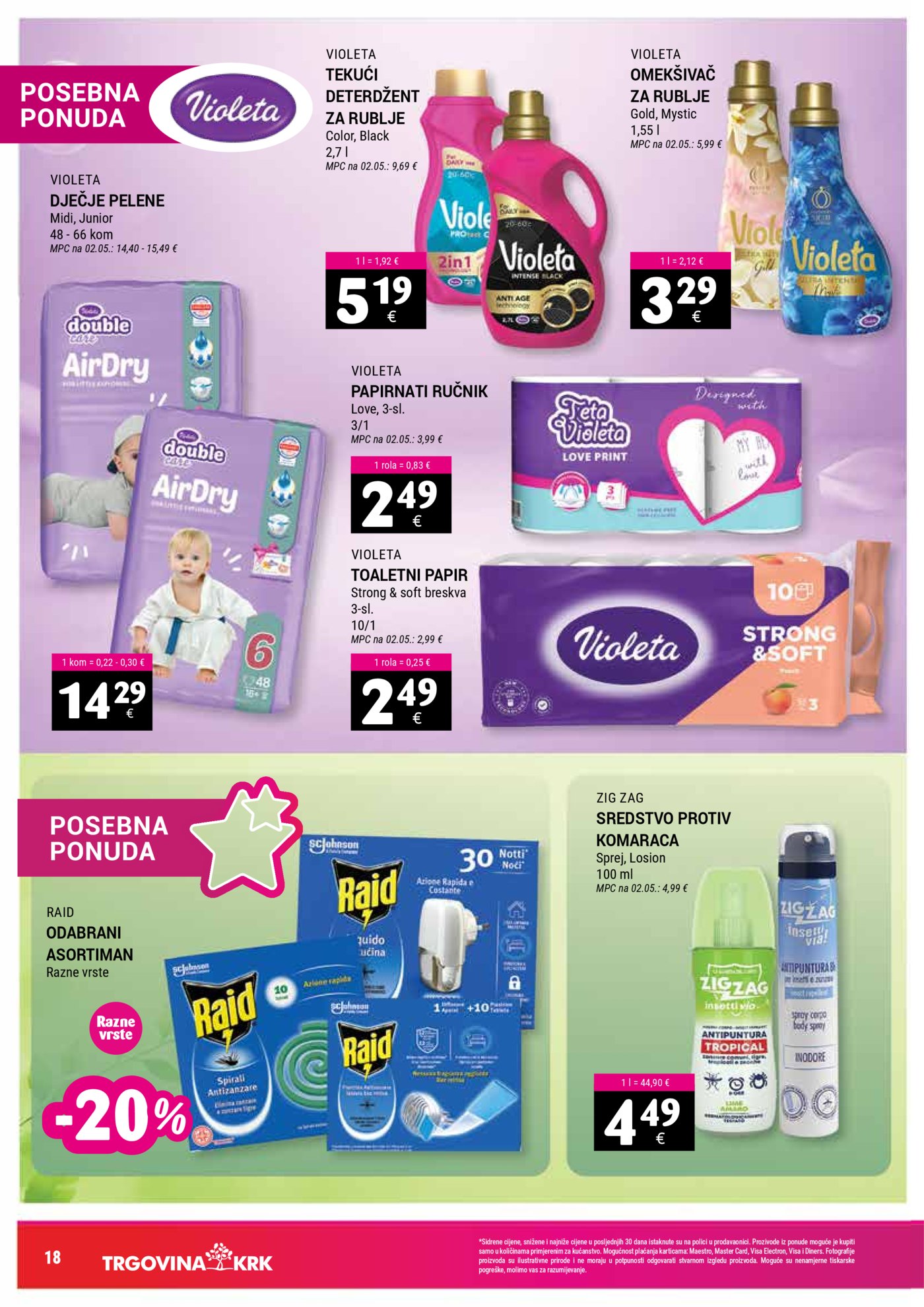 Trgovina Krk katalog Akcija 01.07. - 15.07.2026.
