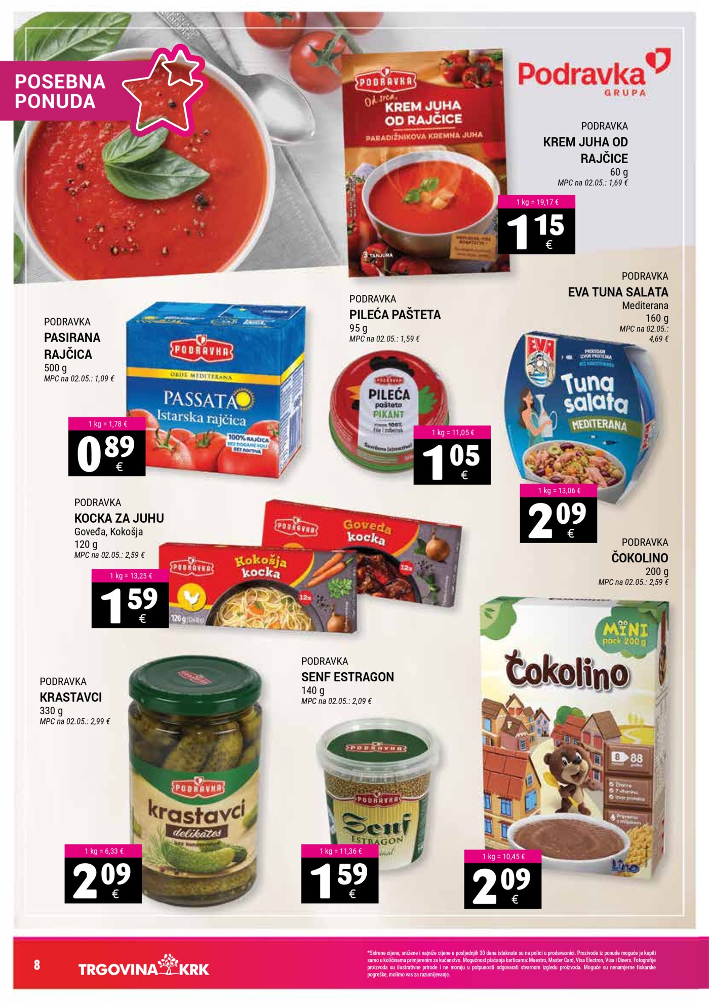 Trgovina Krk katalog Akcija 01.07. - 15.07.2026.