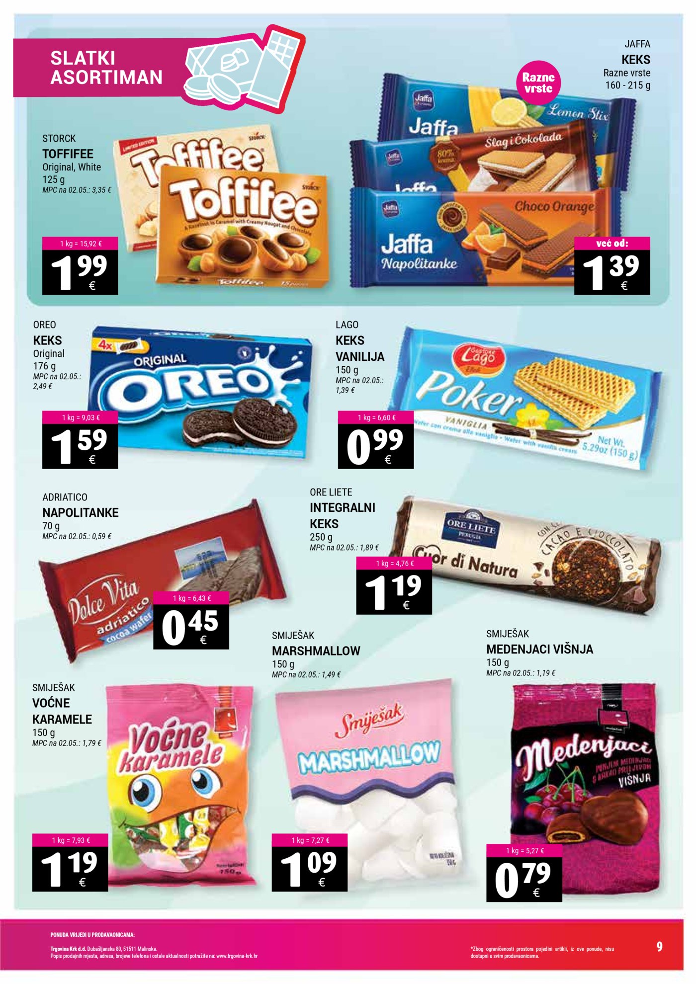 Trgovina Krk katalog Akcija 01.07. - 15.07.2026.