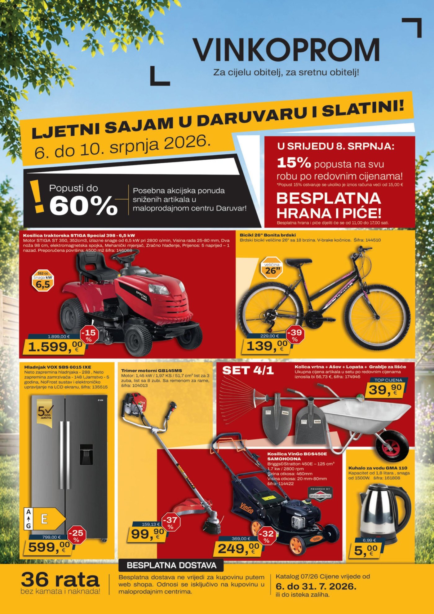Vinkoprom katalog Akcija 06.07. - 10.07.2026.
