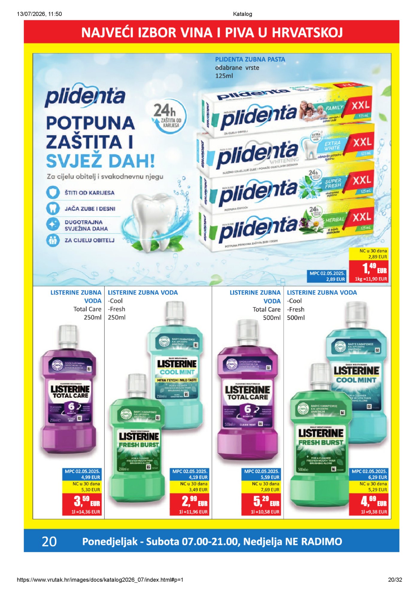 Vrutak katalog Akcija 13.07. - 26.07.2026.