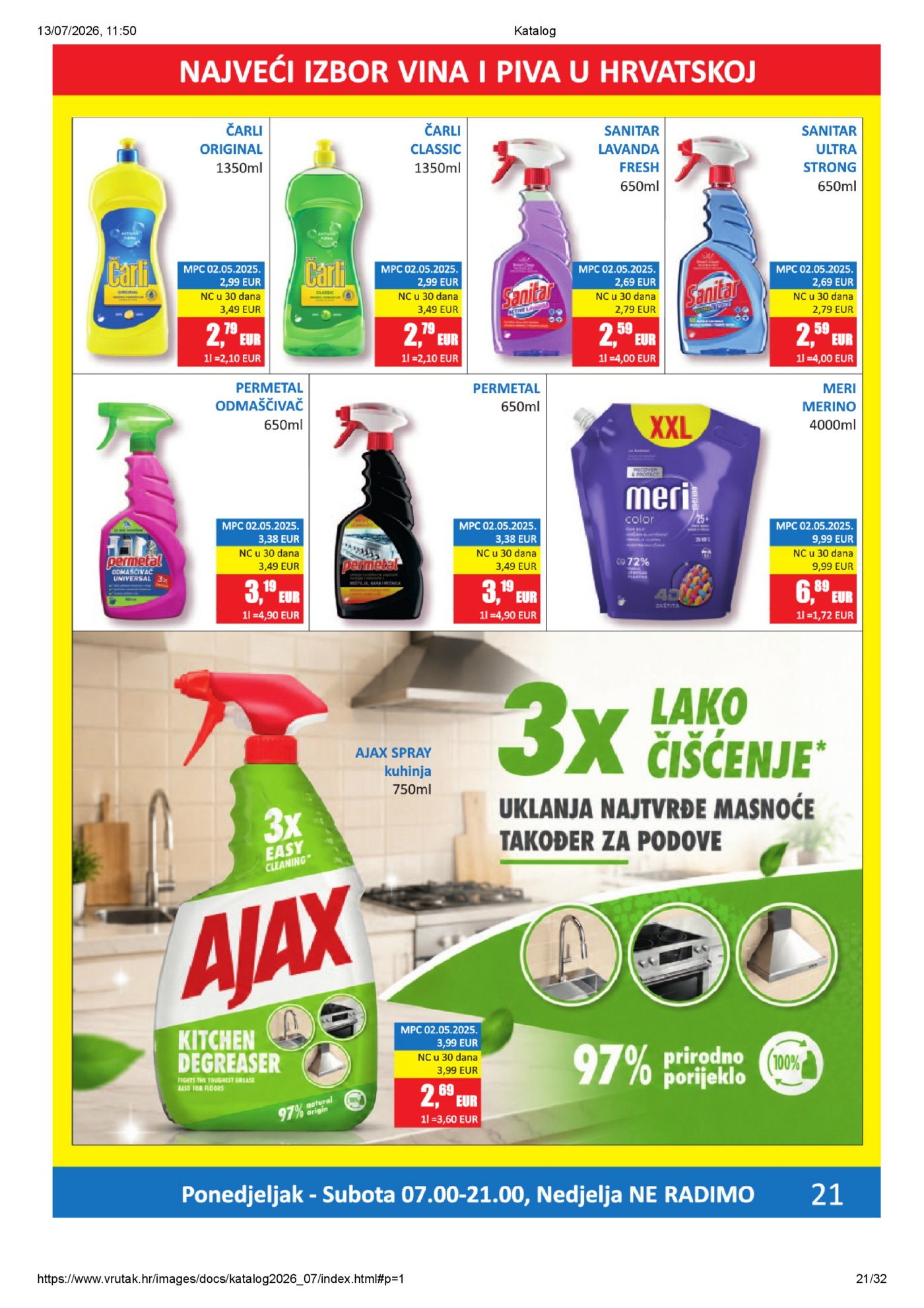 Vrutak katalog Akcija 13.07. - 26.07.2026.