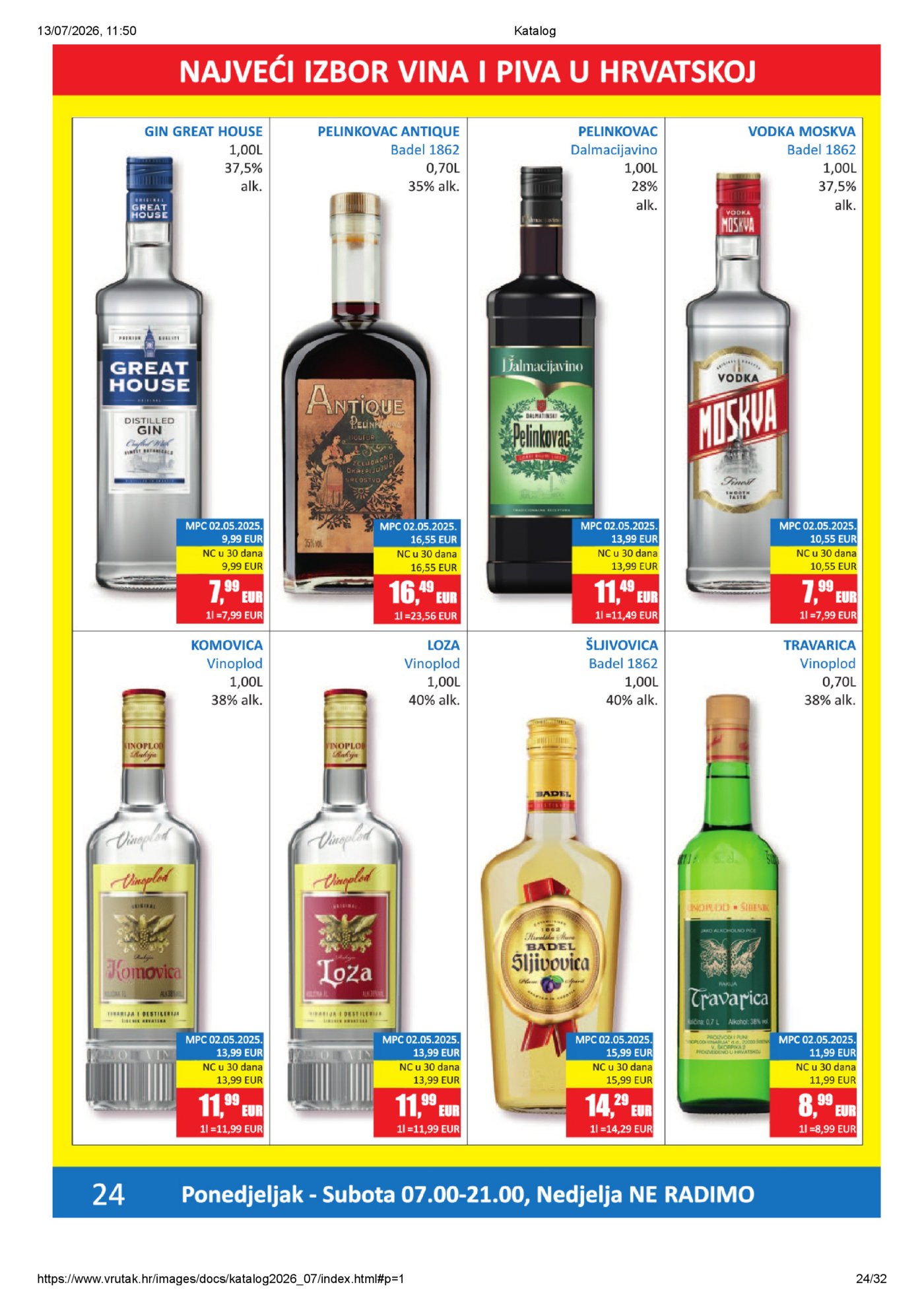 Vrutak katalog Akcija 13.07. - 26.07.2026.
