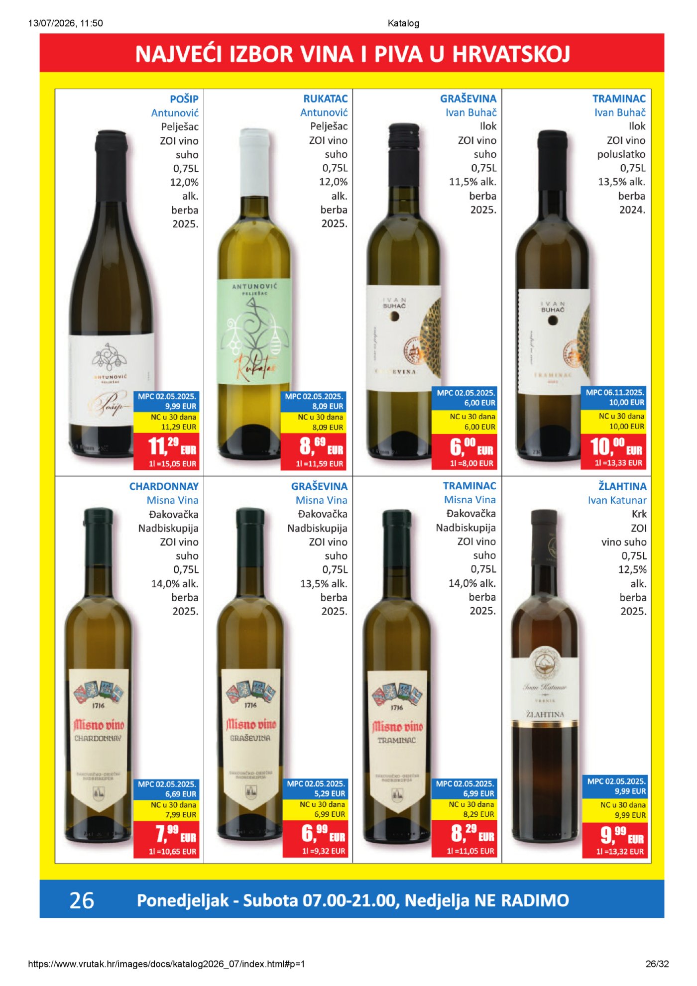 Vrutak katalog Akcija 13.07. - 26.07.2026.