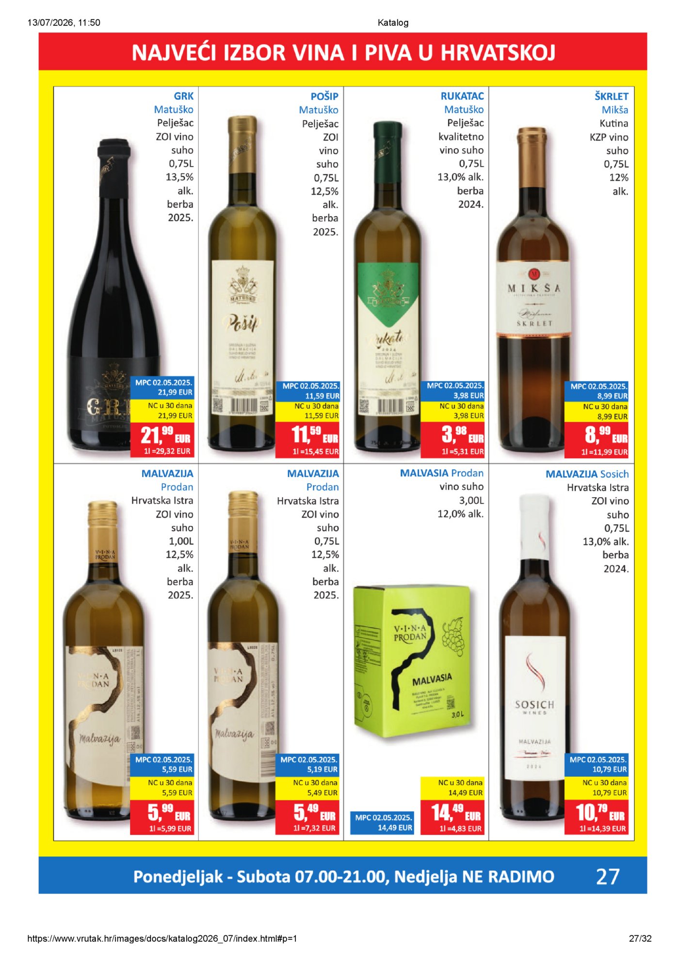 Vrutak katalog Akcija 13.07. - 26.07.2026.