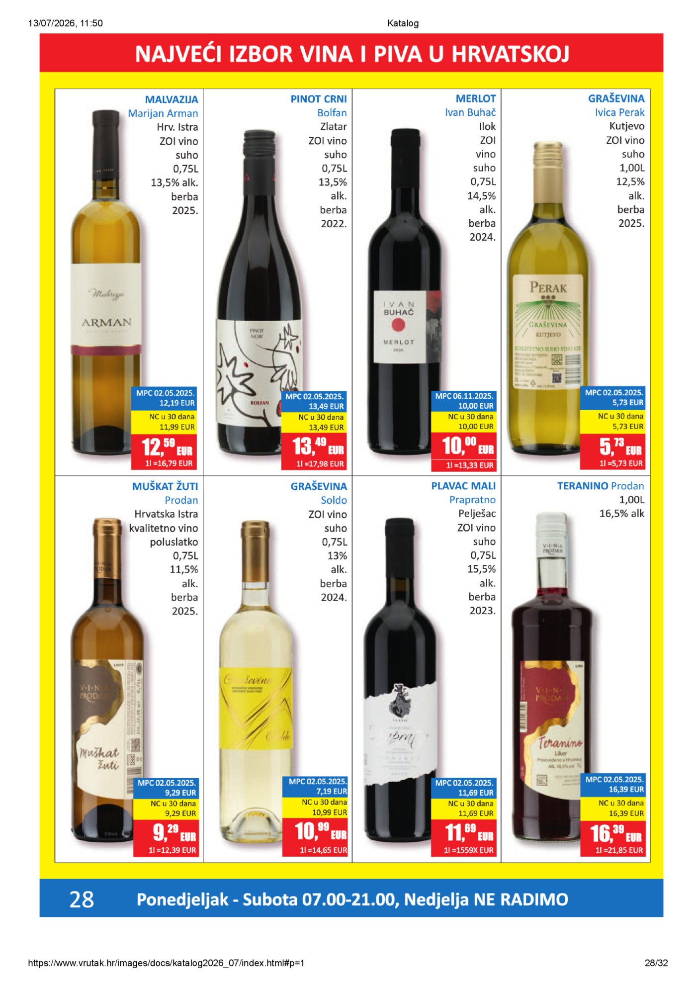 Vrutak katalog Akcija 13.07. - 26.07.2026.