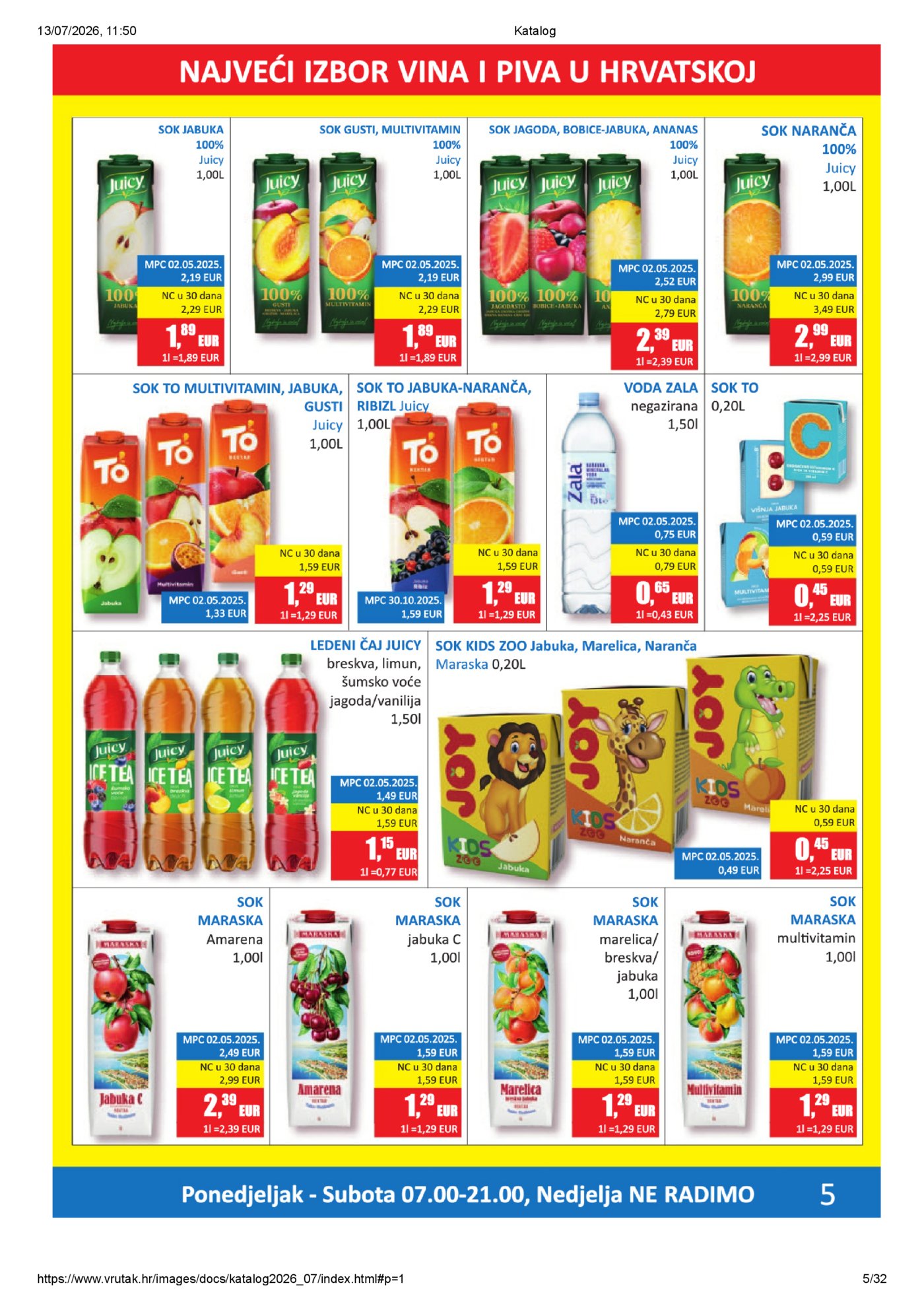 Vrutak katalog Akcija 13.07. - 26.07.2026.