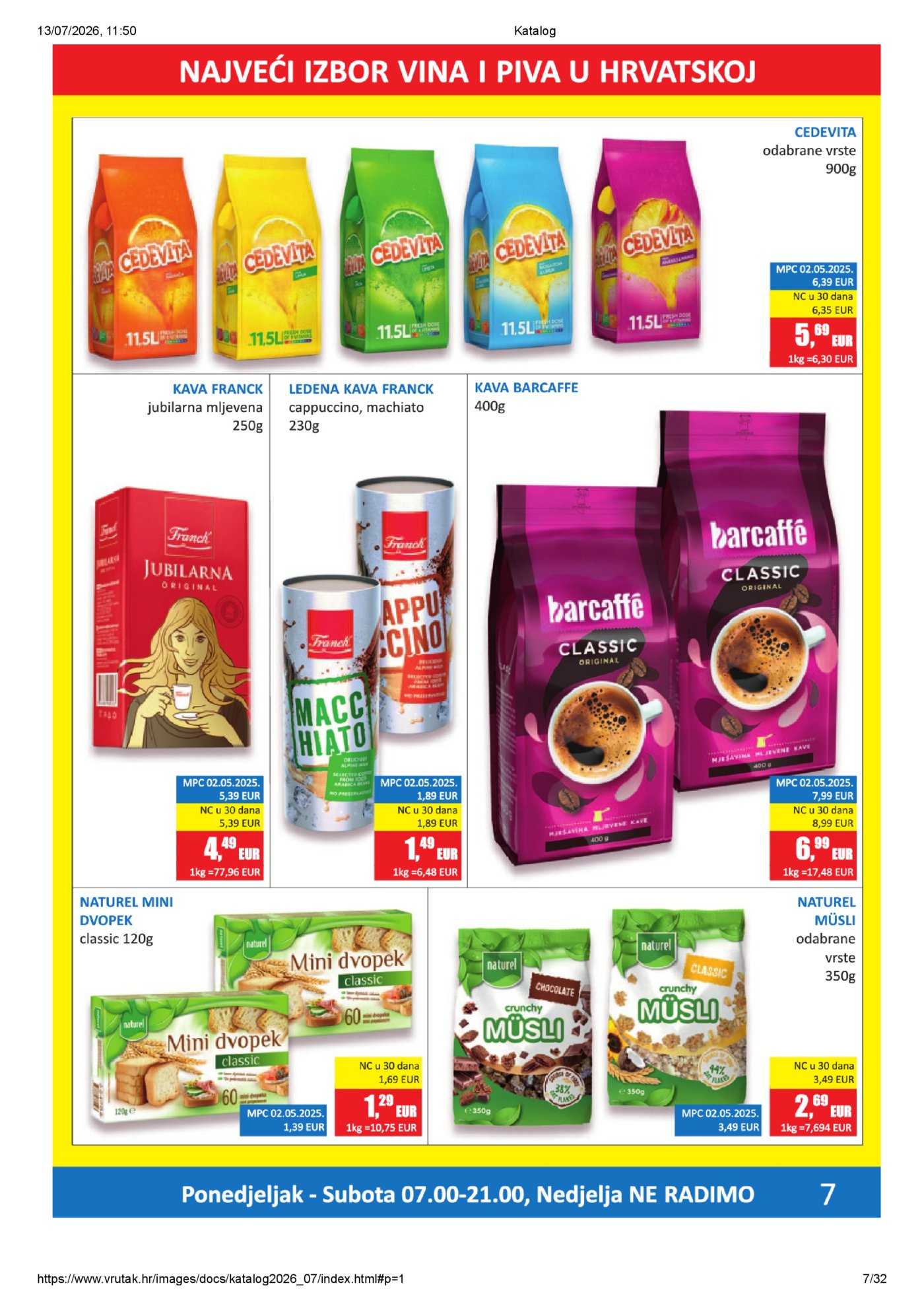 Vrutak katalog Akcija 13.07. - 26.07.2026.