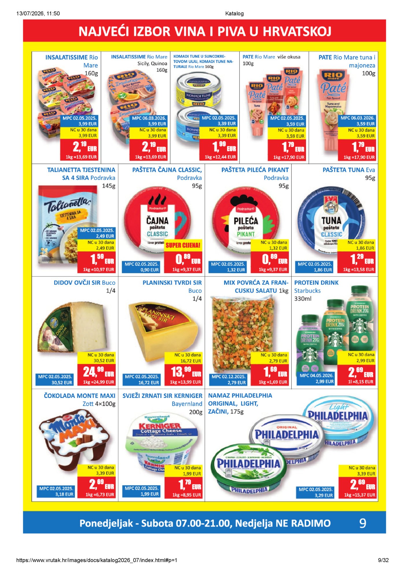 Vrutak katalog Akcija 13.07. - 26.07.2026.