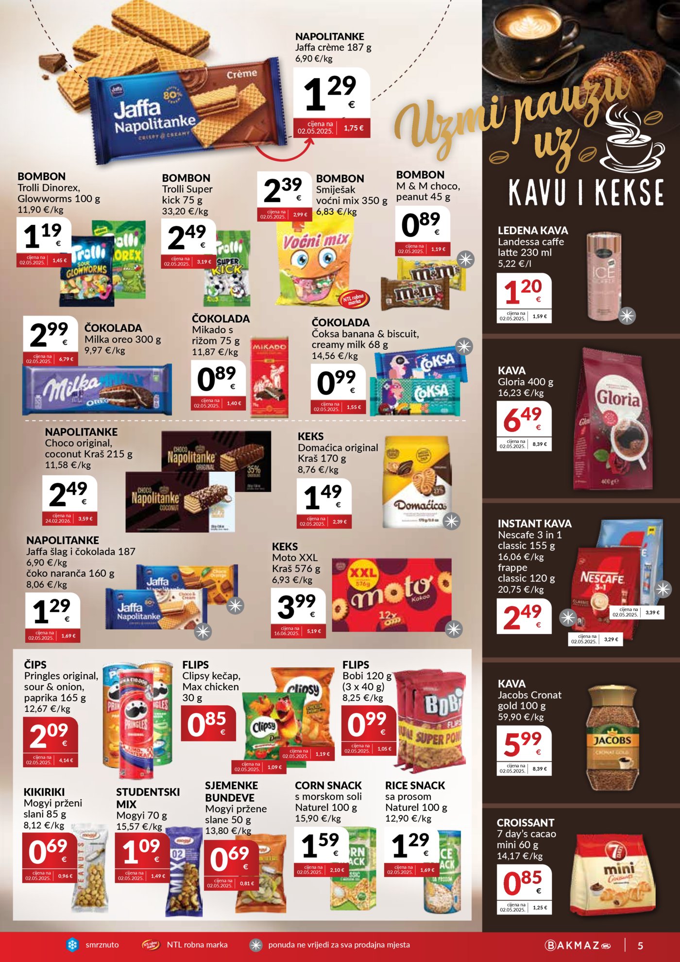 Bakmaz katalog Akcija 15.07.-21.07.2026.