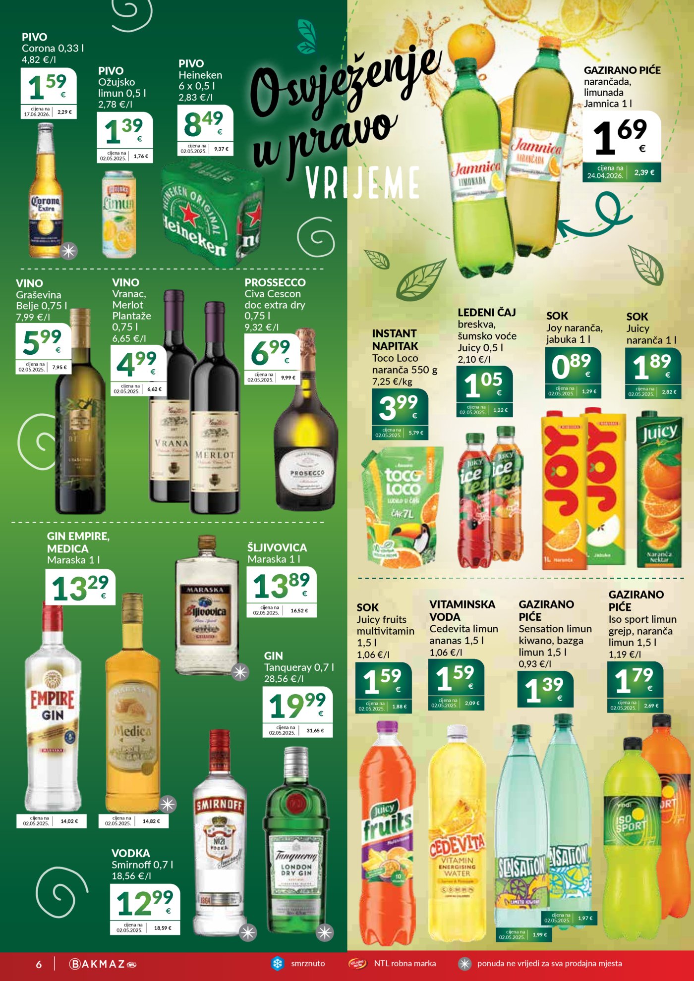 Bakmaz katalog Akcija 22.07. - 28.07.2026.