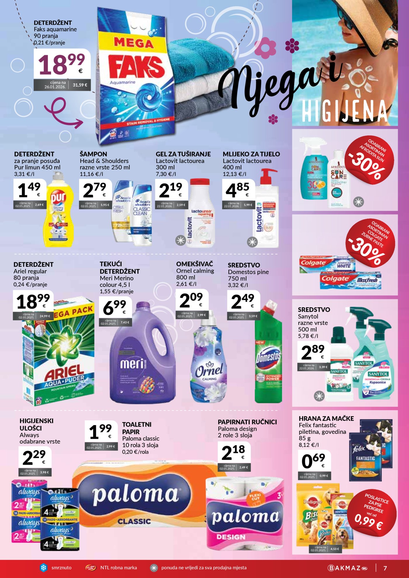 Bakmaz katalog Akcija 22.07. - 28.07.2026.
