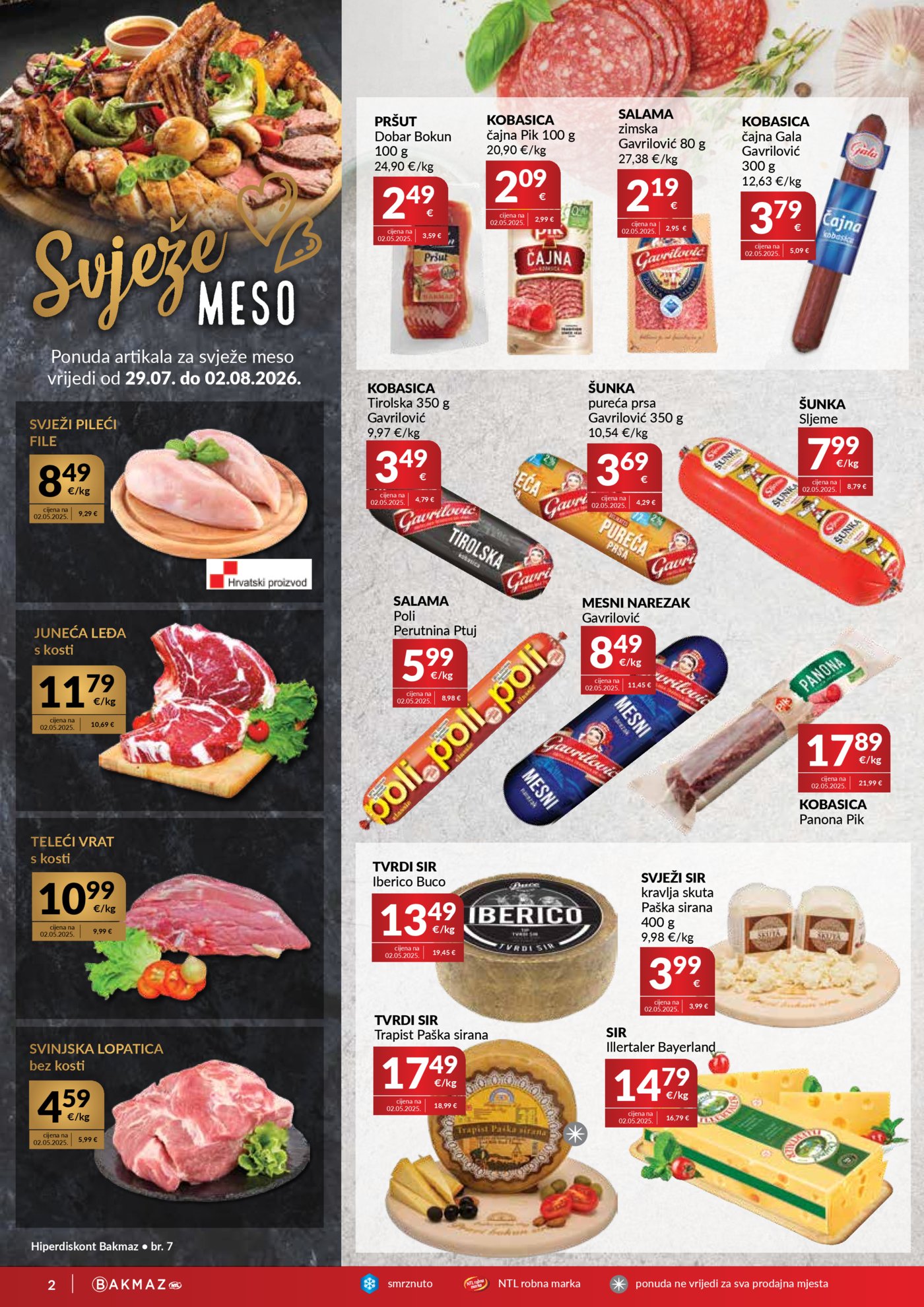 Bakmaz katalog Akcija 29.07.-04.08.2026.
