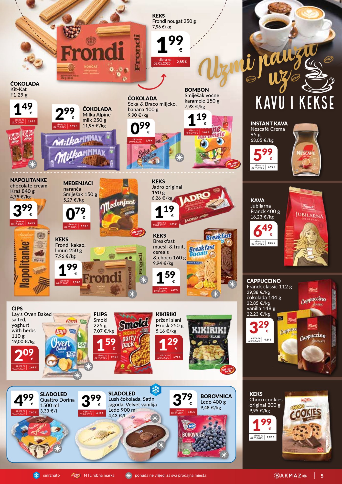 Bakmaz katalog Akcija 29.07.-04.08.2026.