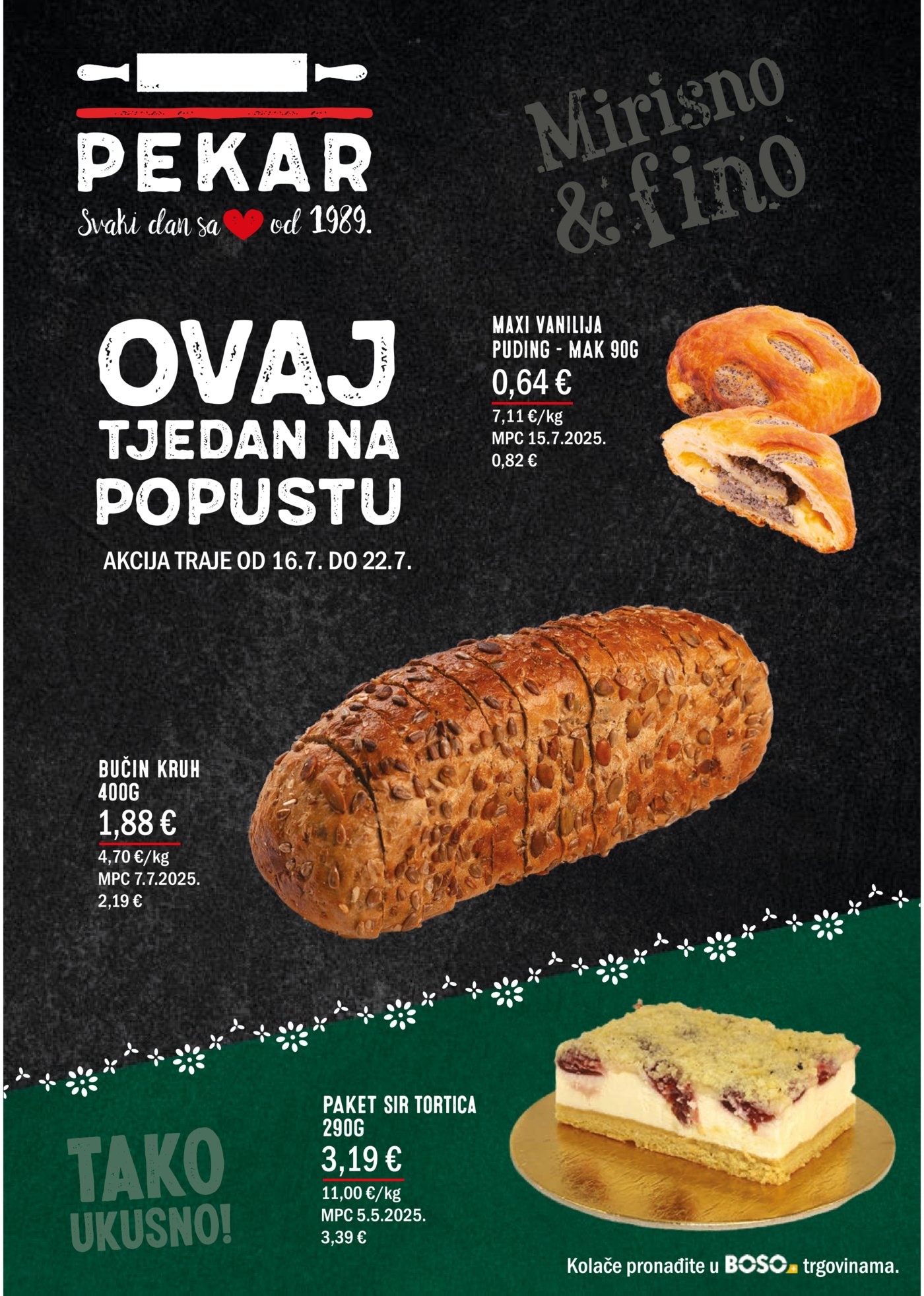 Boso katalog Akcija 16.07. - 29.07.2026.
