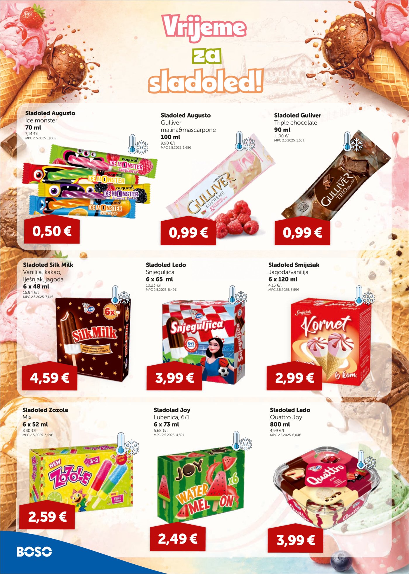 Boso katalog Akcija 16.07. - 29.07.2026.