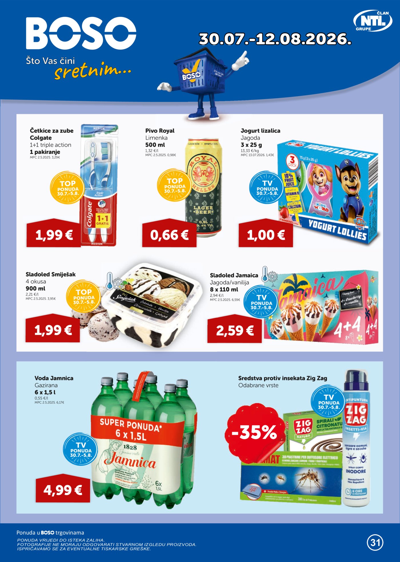 Boso katalog Akcija 30.07.-12.08.2026.