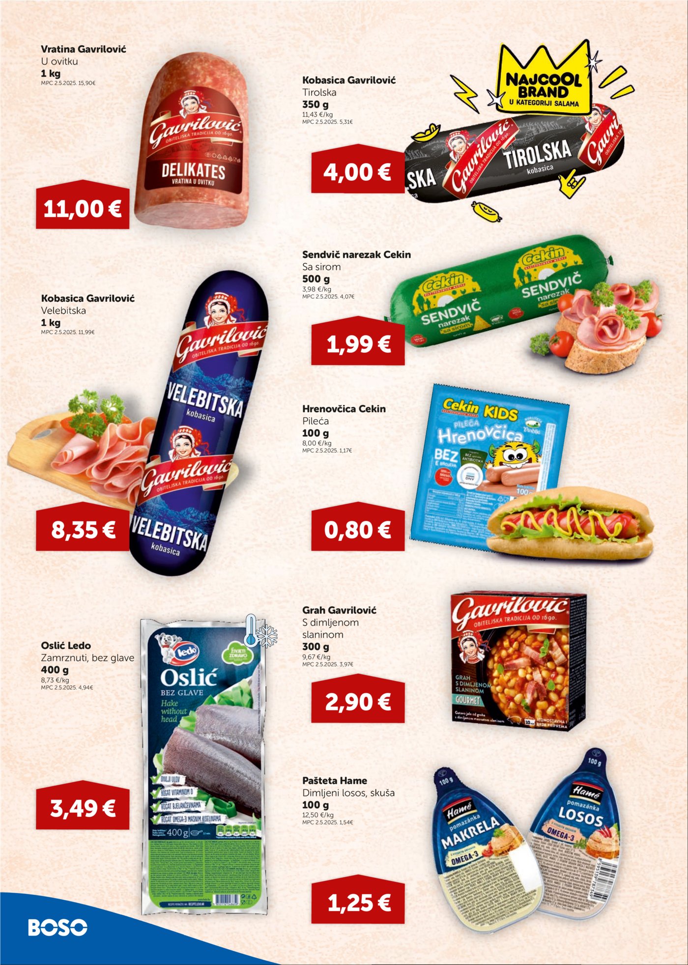 Boso katalog Akcija 30.07.-12.08.2026.