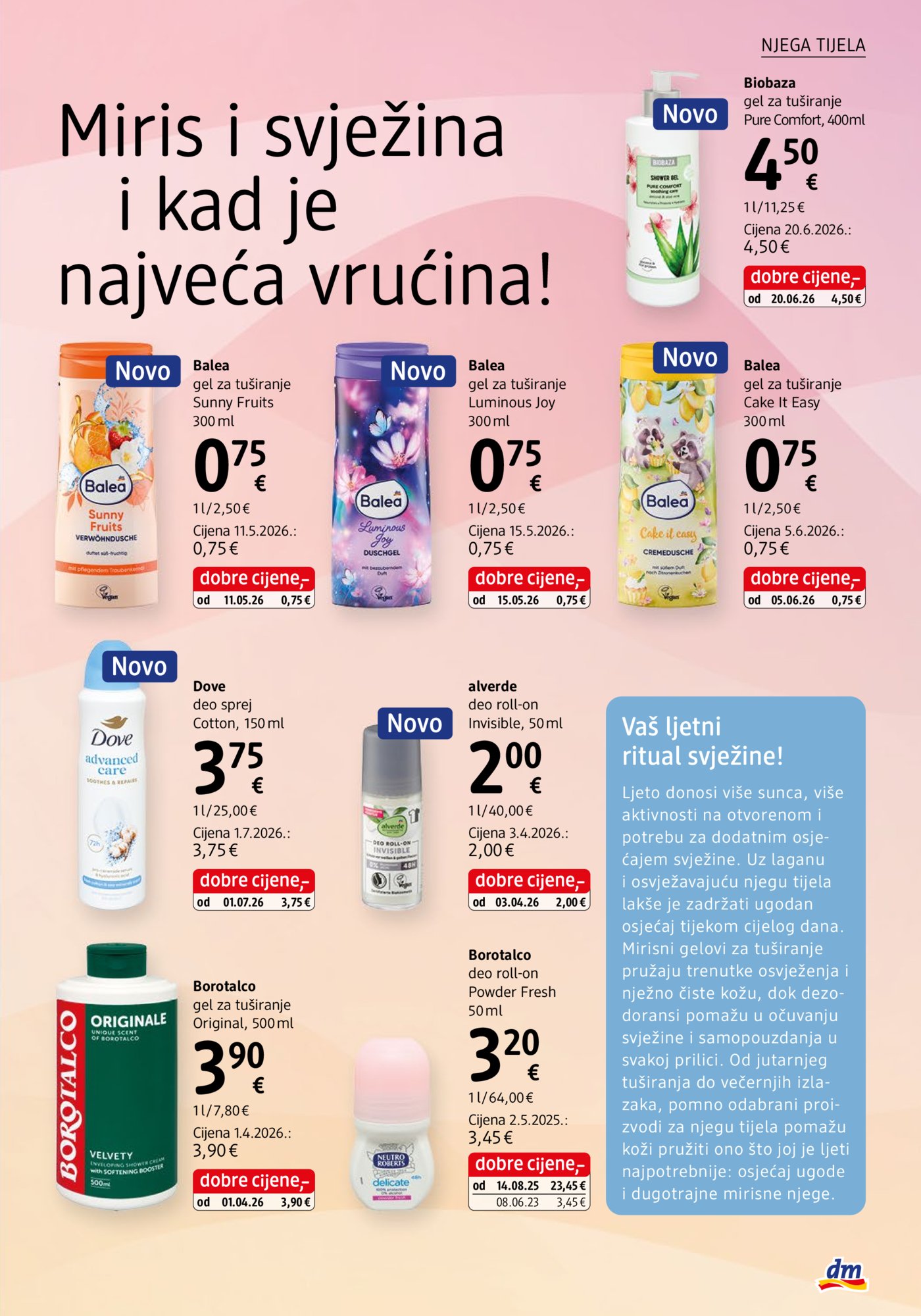 dm katalog Akcija 01.08.-15.08.2026.
