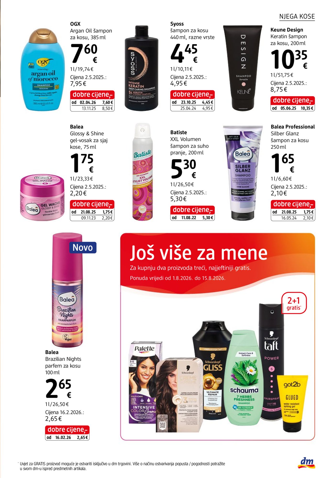dm katalog Akcija 01.08.-15.08.2026.