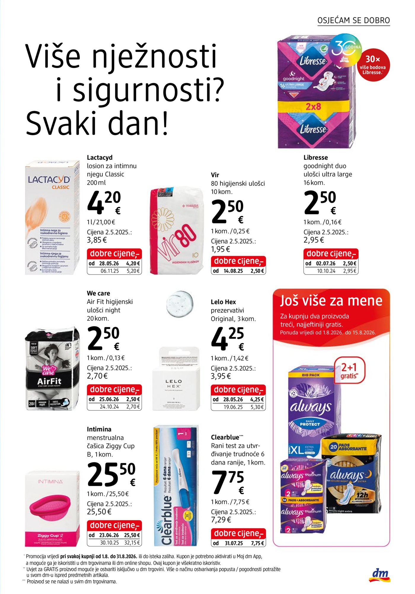 dm katalog Akcija 01.08.-15.08.2026.