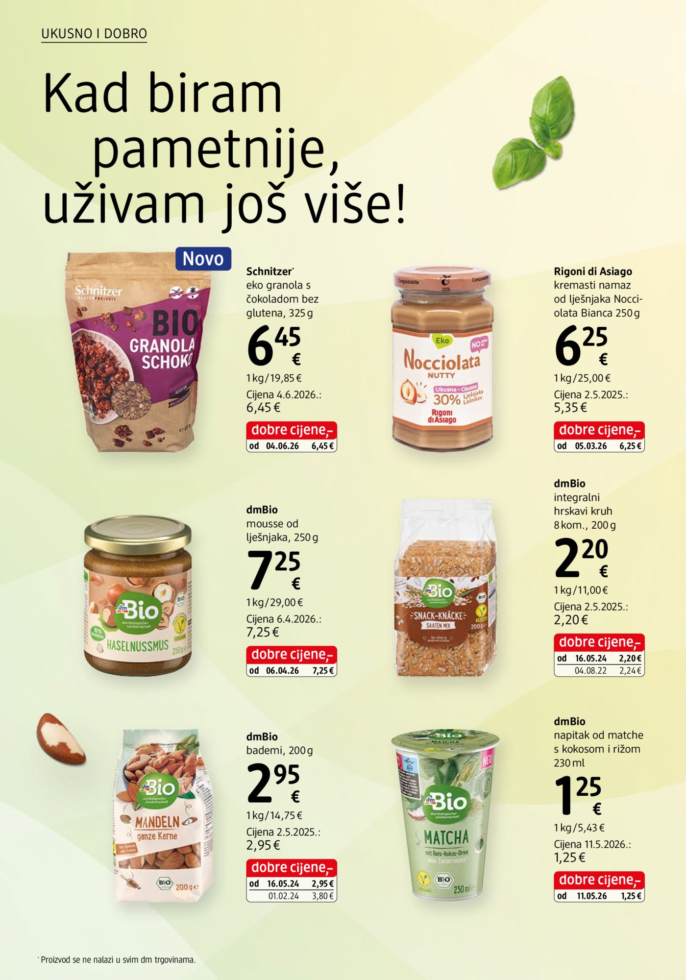 dm katalog Akcija 01.08.-15.08.2026.