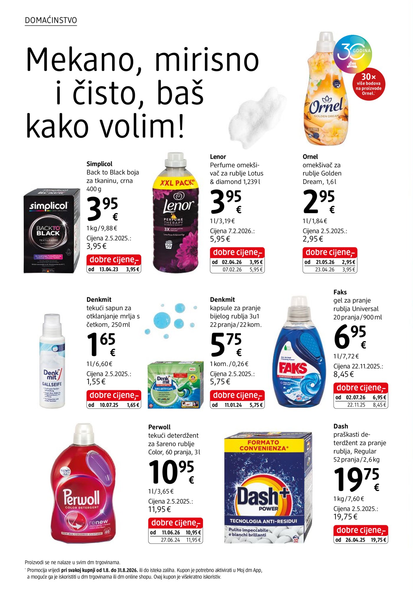 dm katalog Akcija 01.08.-15.08.2026.