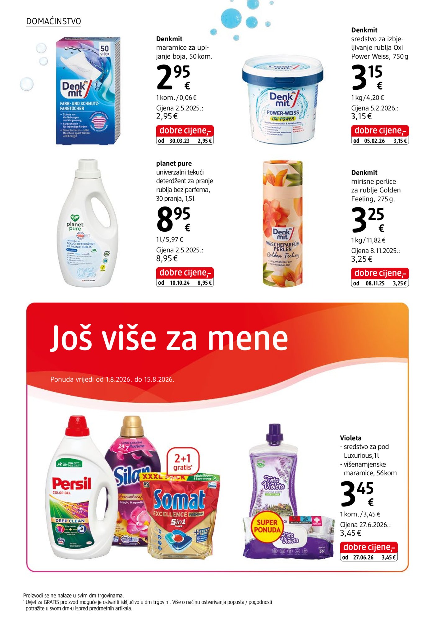 dm katalog Akcija 01.08.-15.08.2026.