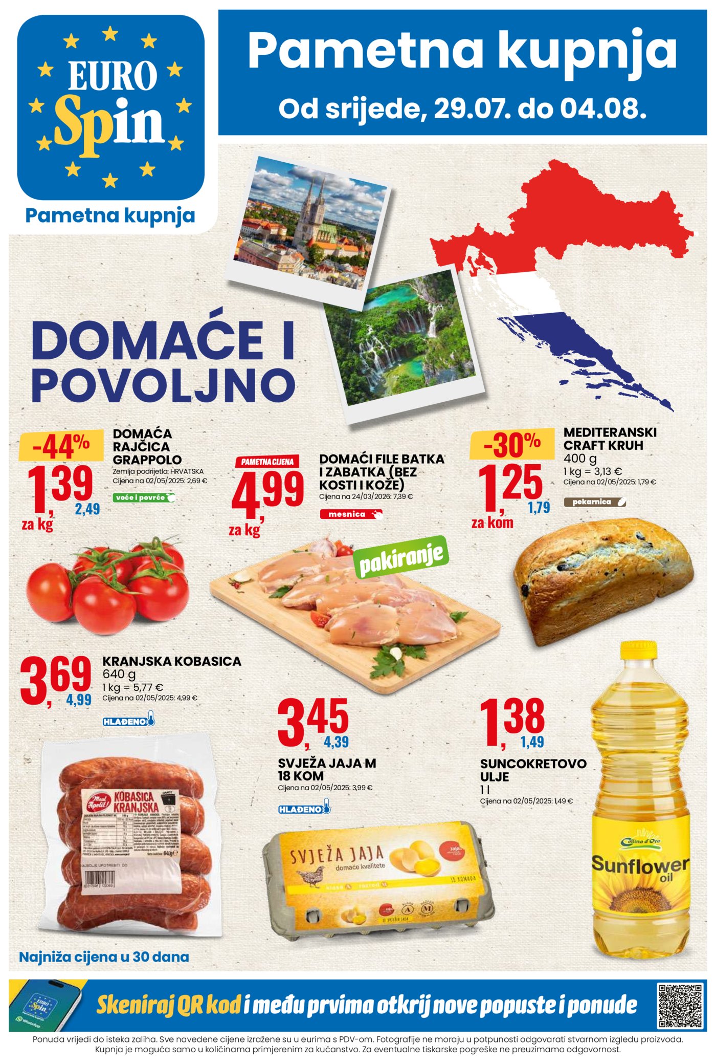 Eurospin katalog Pametna kupnja 29.07.-04.08.2026.