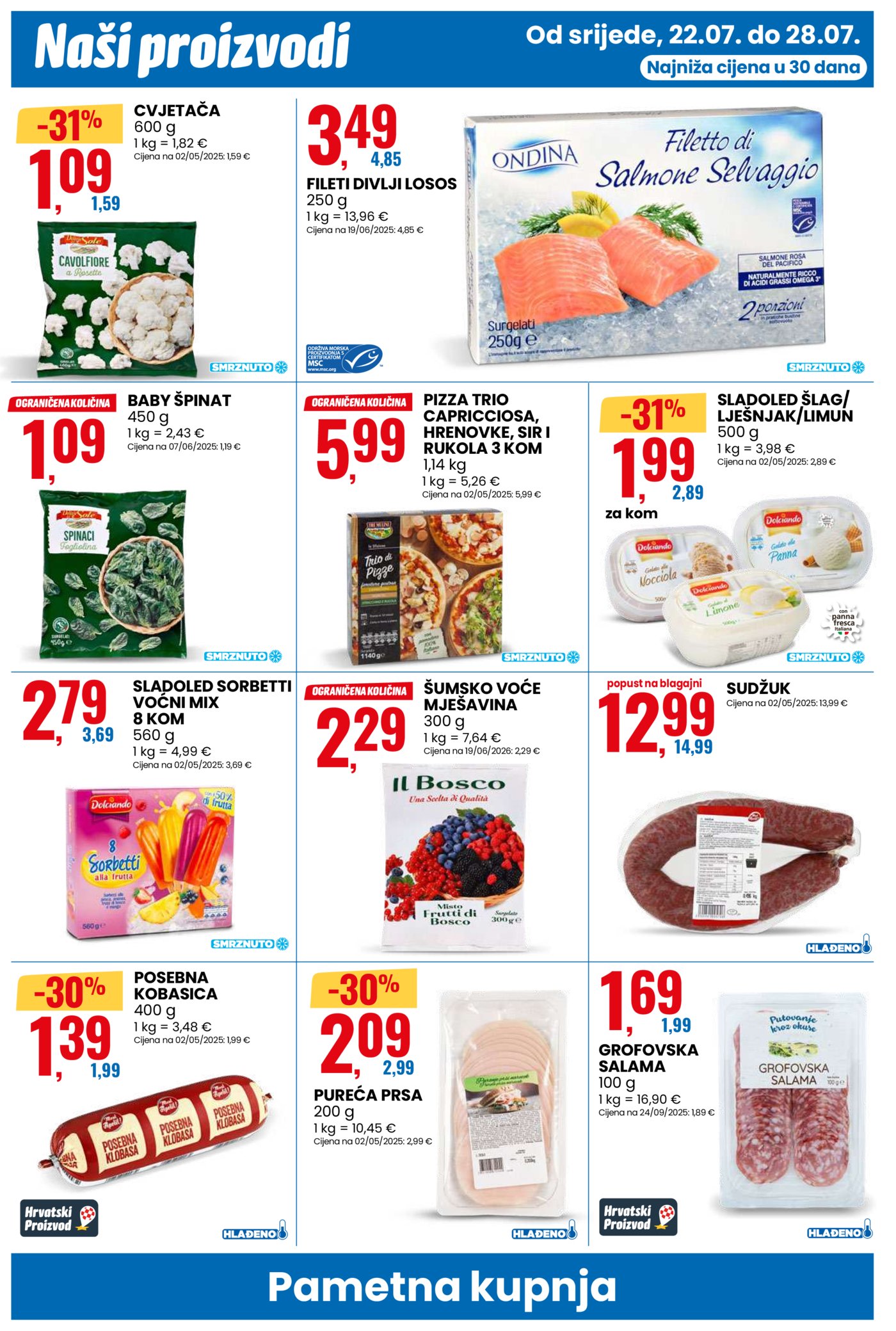 Eurospin katalog Pametna kupnja 22.07. - 28.07.2026.