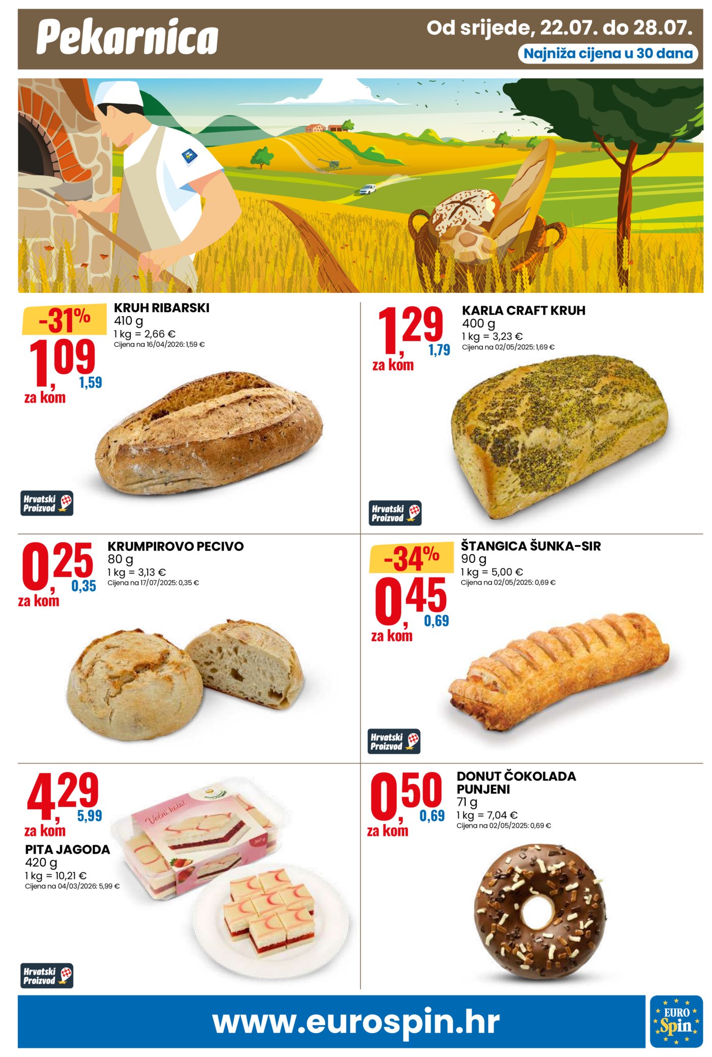 Eurospin katalog Pametna kupnja 22.07. - 28.07.2026.