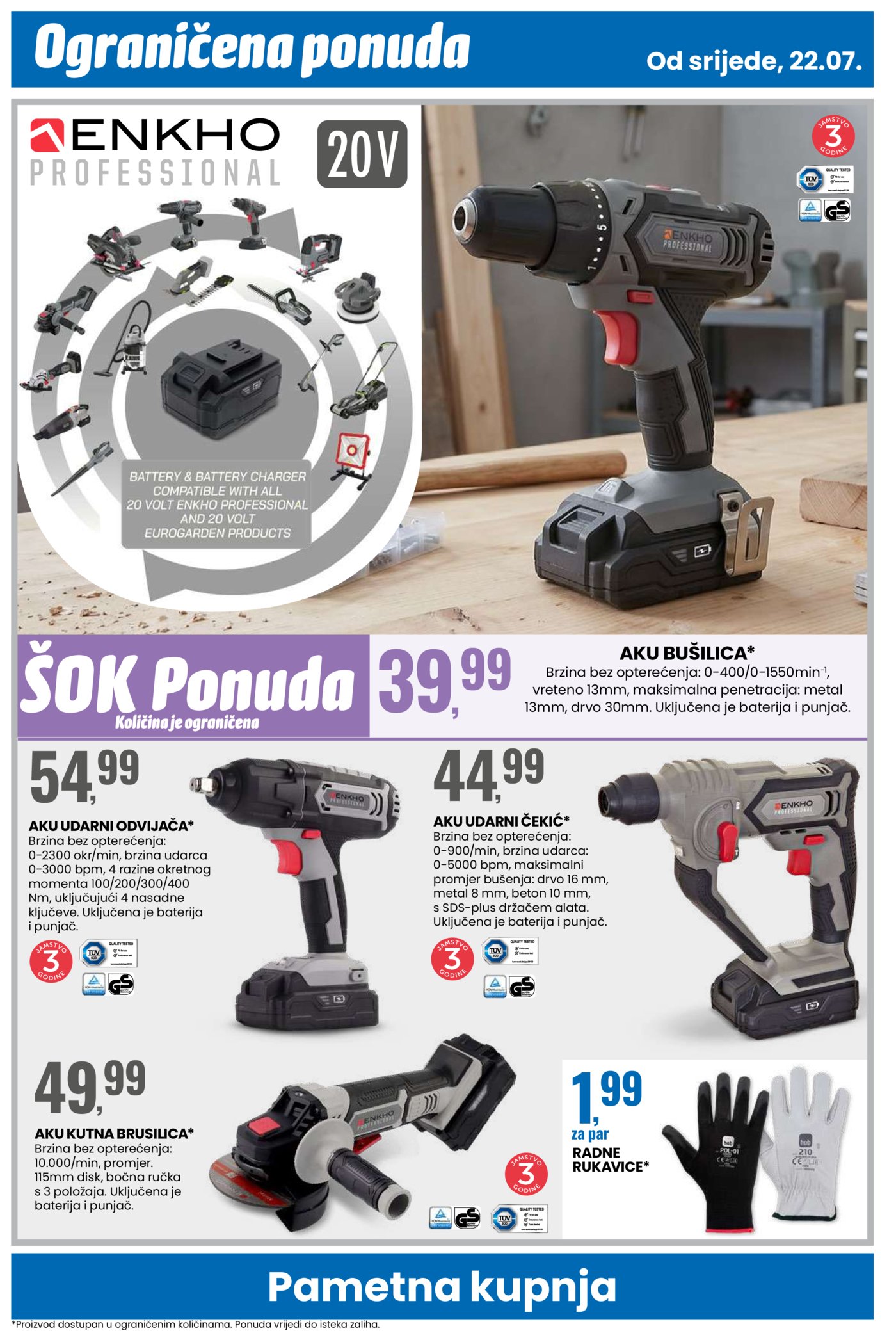 Eurospin katalog Pametna kupnja 22.07. - 28.07.2026.