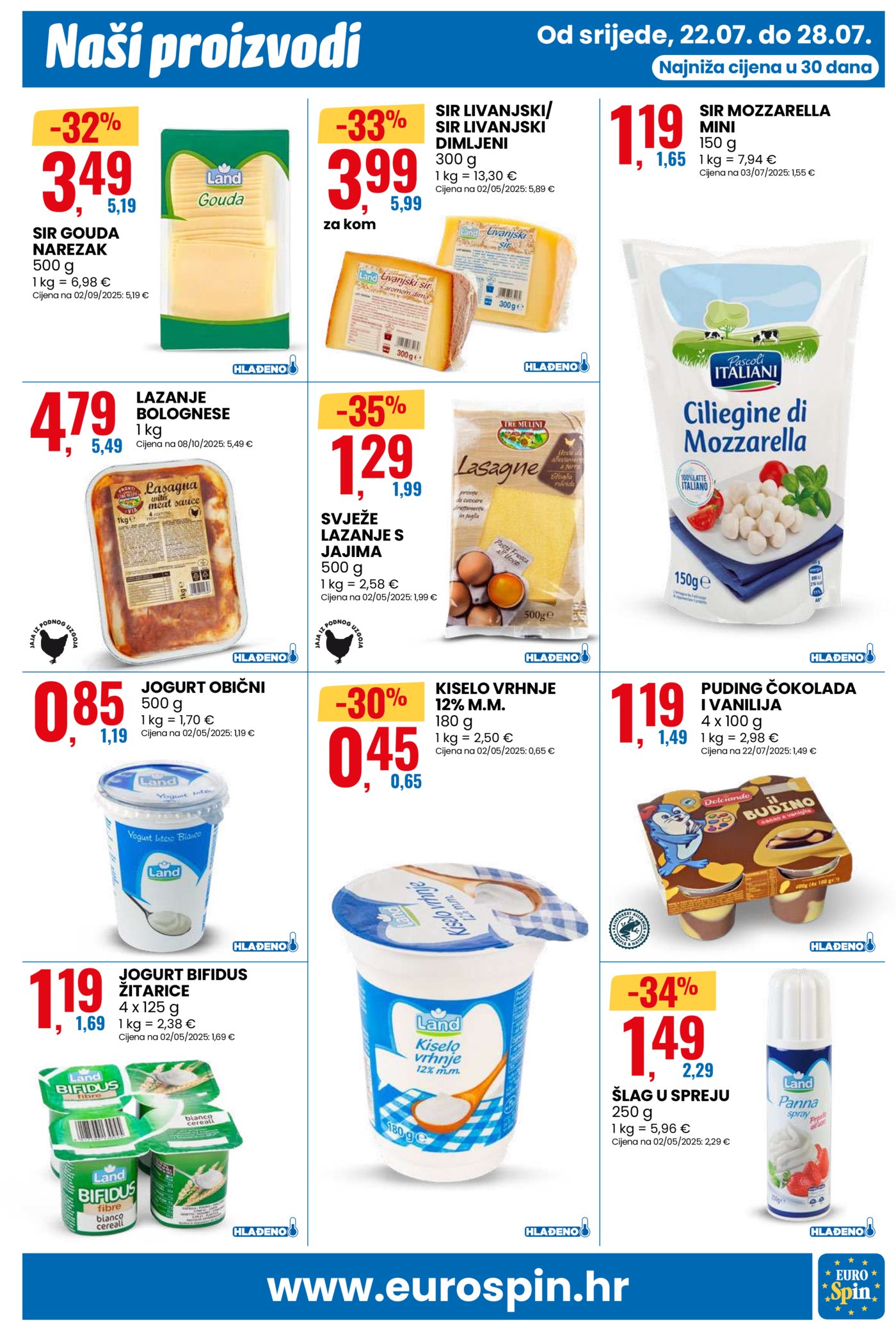 Eurospin katalog Pametna kupnja 22.07. - 28.07.2026.