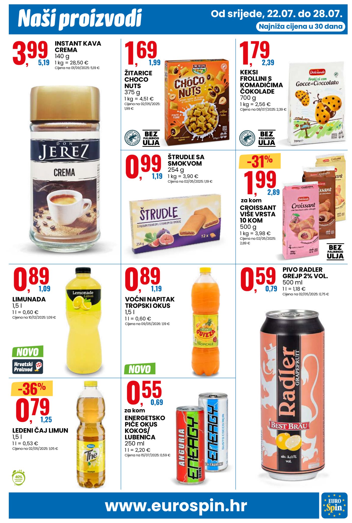 Eurospin katalog Pametna kupnja 22.07. - 28.07.2026.