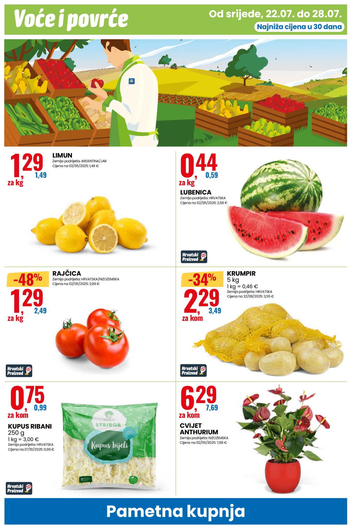 Eurospin katalog Pametna kupnja 22.07. - 28.07.2026.