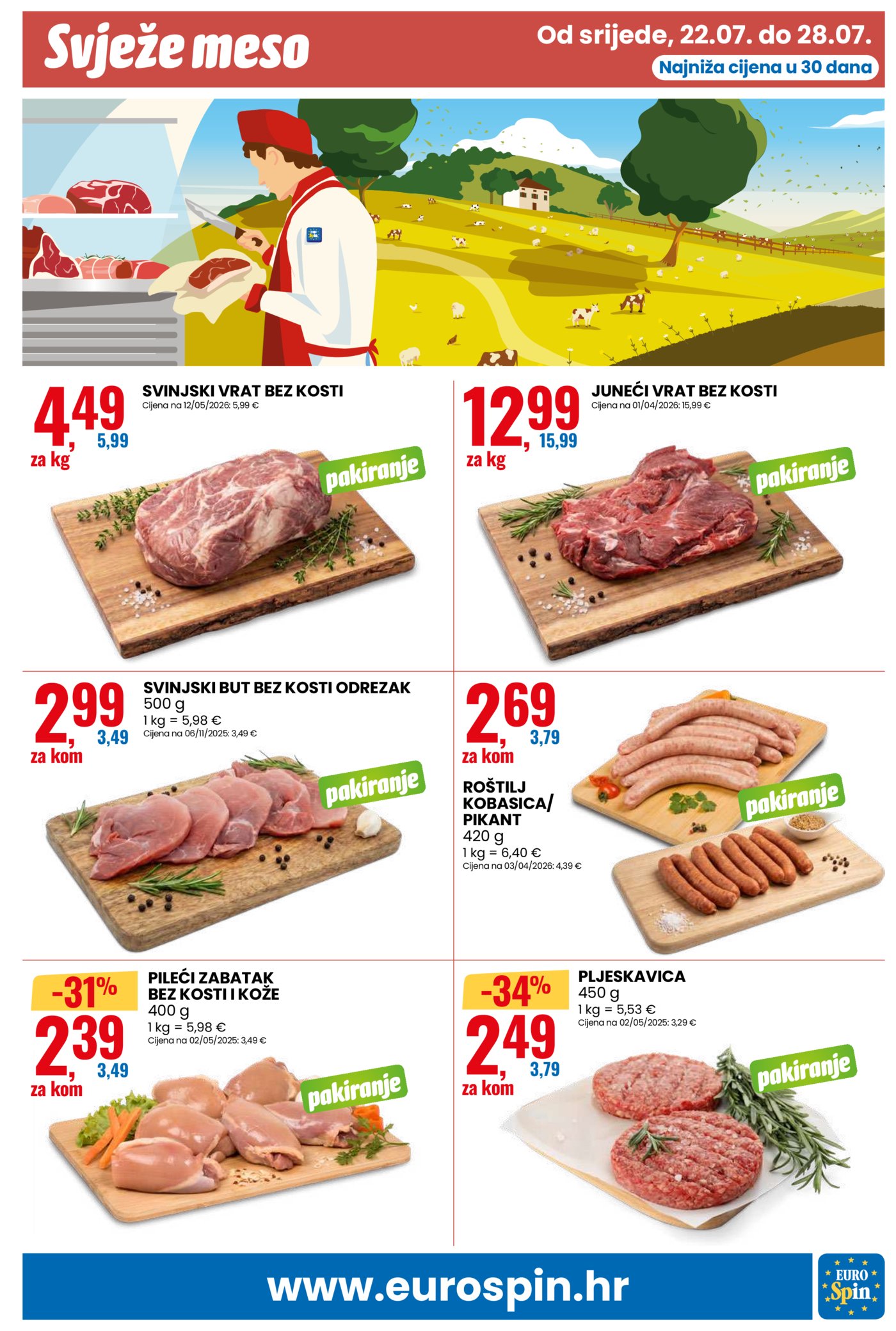 Eurospin katalog Pametna kupnja 22.07. - 28.07.2026.