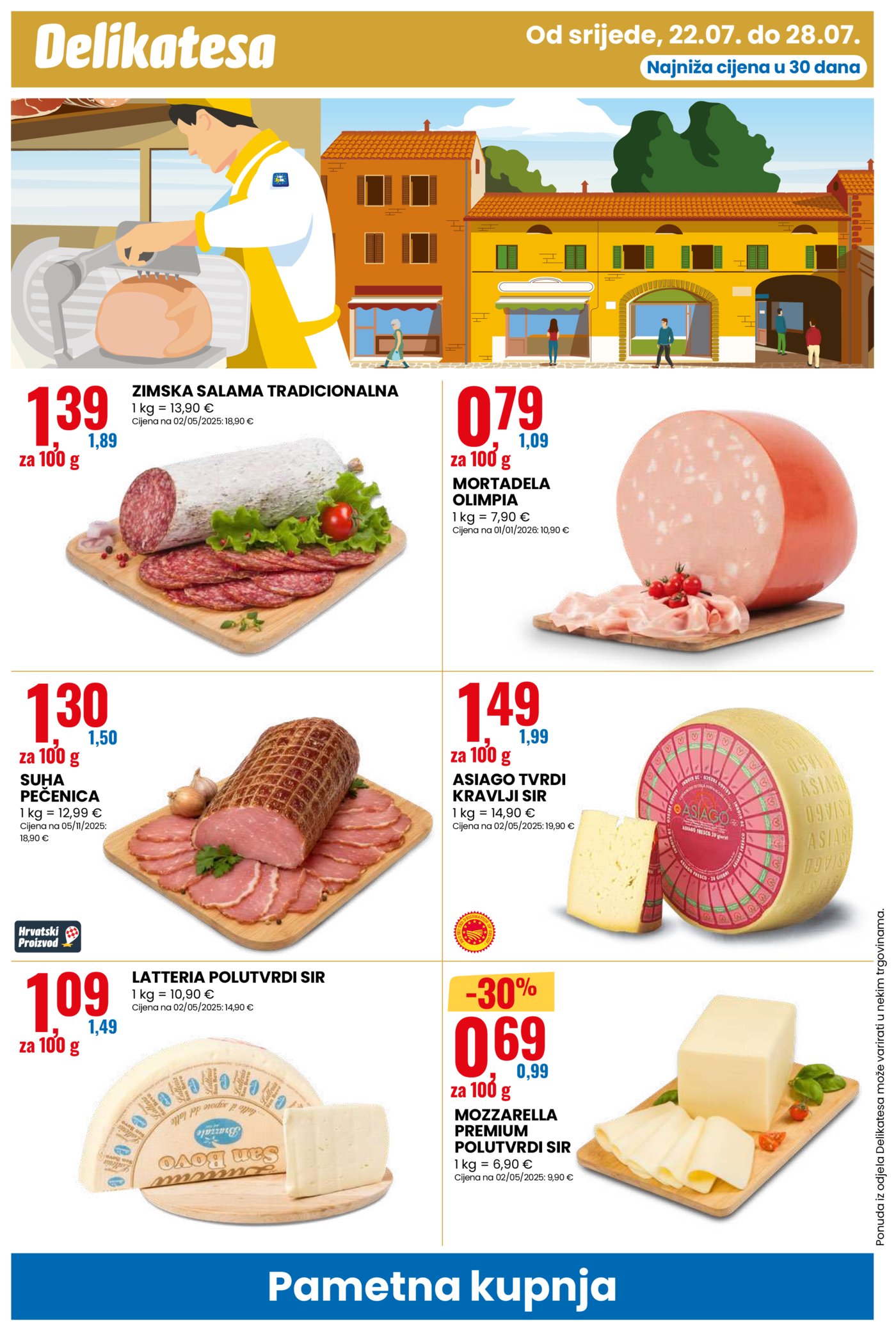 Eurospin katalog Pametna kupnja 22.07. - 28.07.2026.