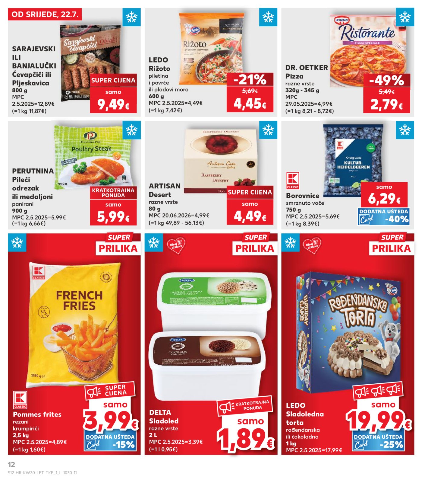 Kaufland katalog Akcija 22.07. - 28.07.2026.