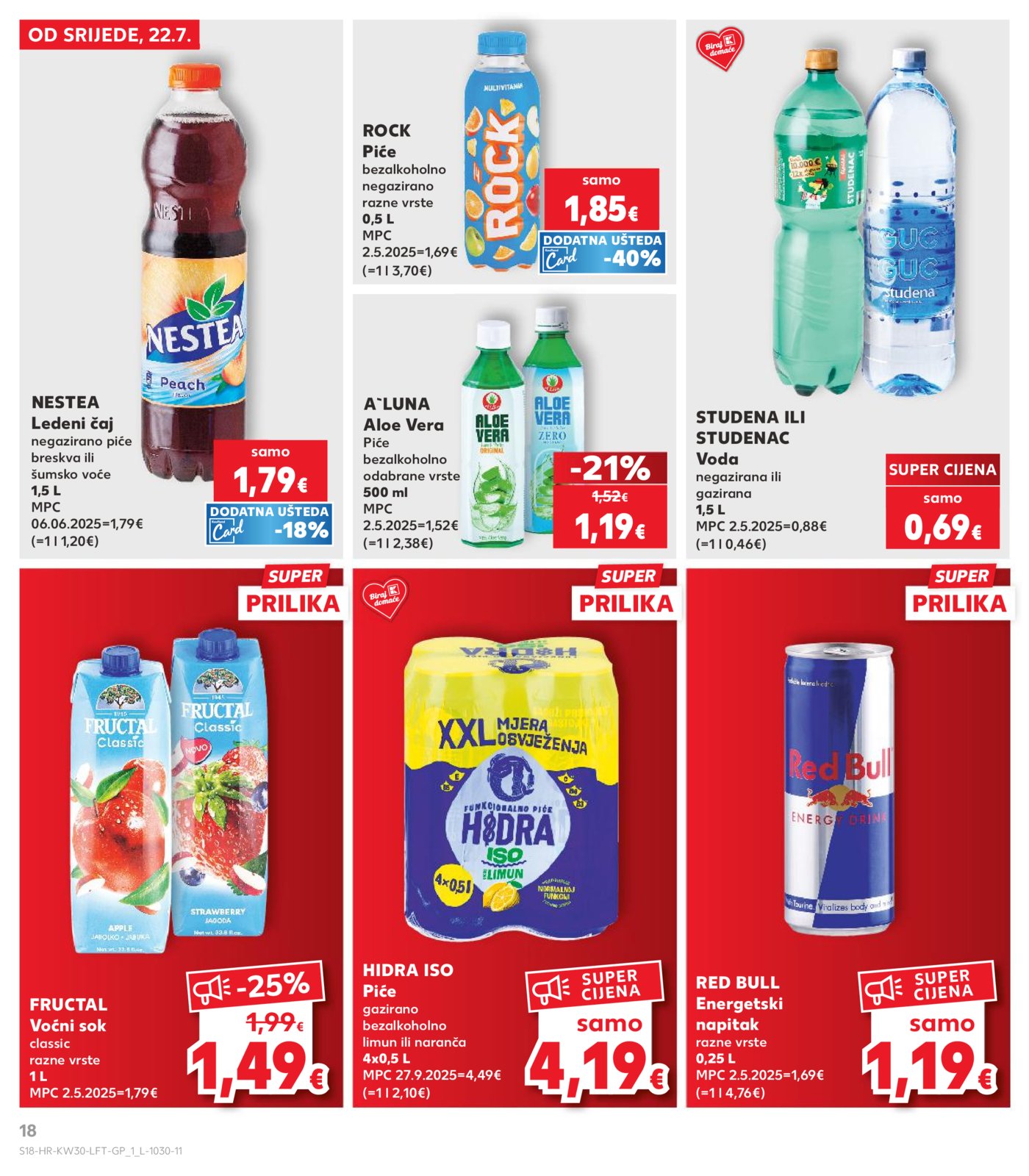 Kaufland katalog Akcija 22.07. - 28.07.2026.