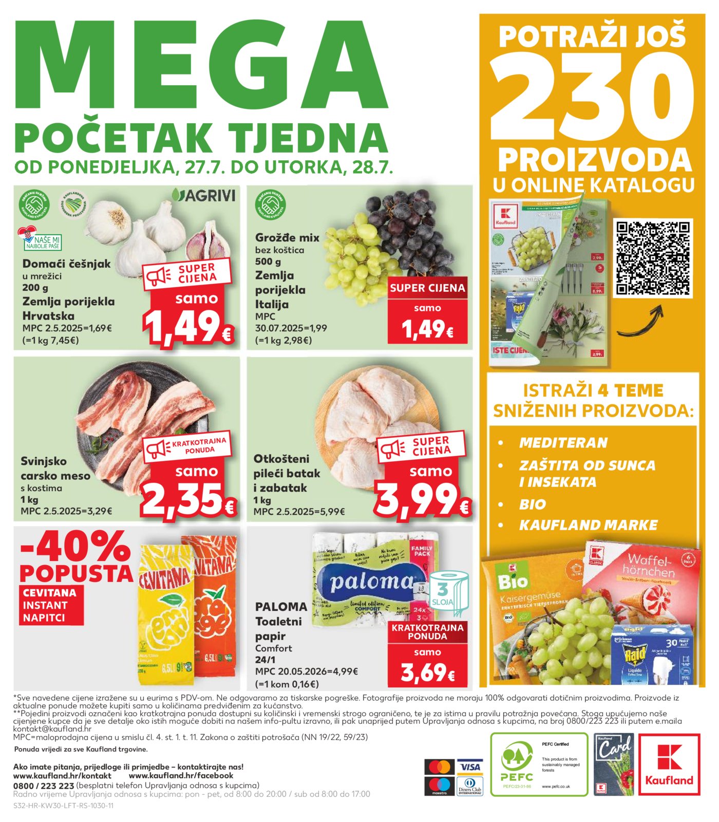 Kaufland katalog Akcija 22.07. - 28.07.2026.