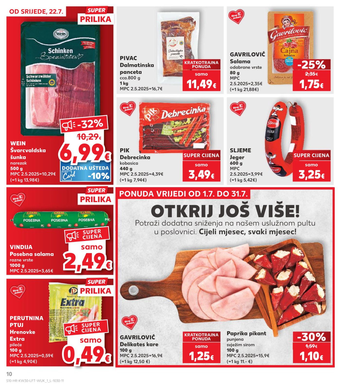 Kaufland katalog Akcija 22.07. - 28.07.2026.