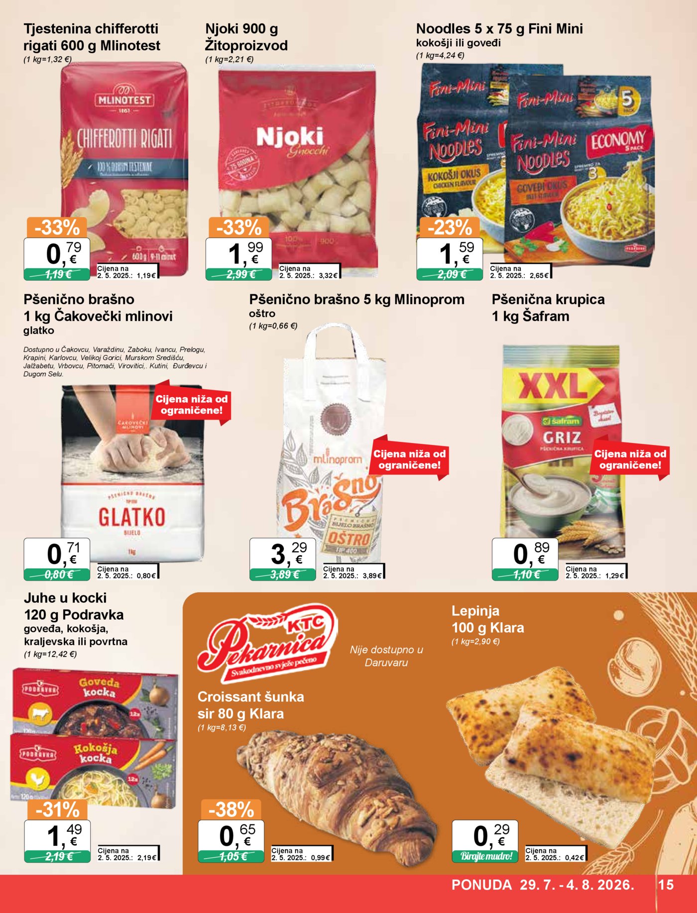 KTC katalog Široke potrošnje 29.07.-04.08.2026.