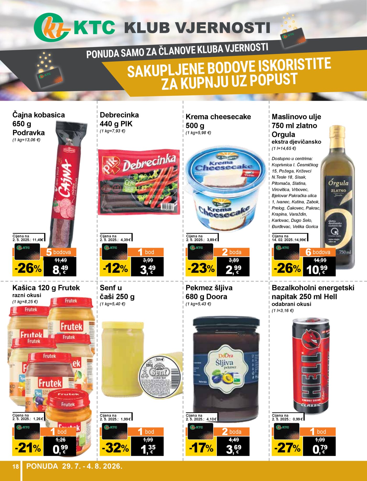 KTC katalog Široke potrošnje 29.07.-04.08.2026.