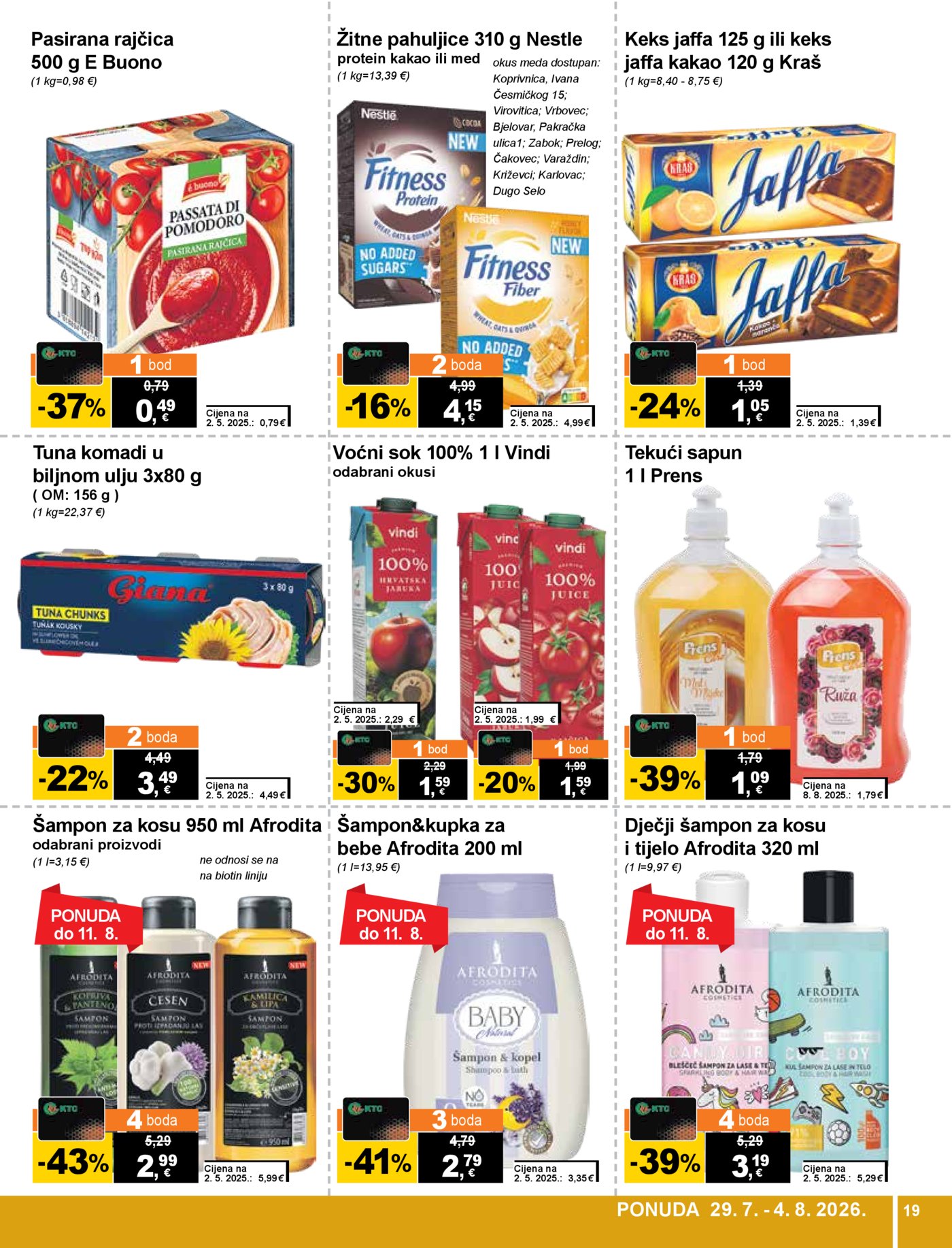KTC katalog Široke potrošnje 29.07.-04.08.2026.