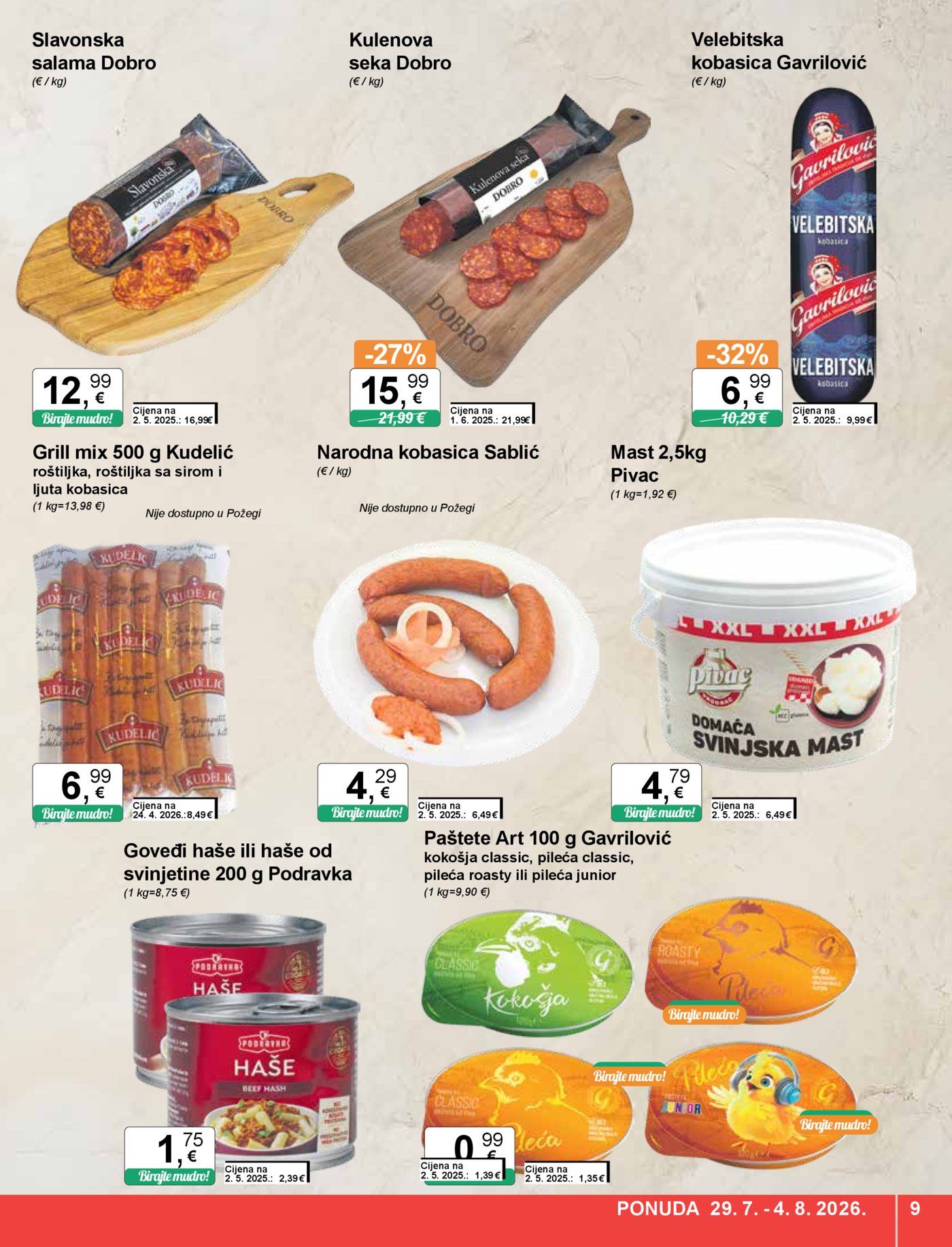 KTC katalog Široke potrošnje 29.07.-04.08.2026.