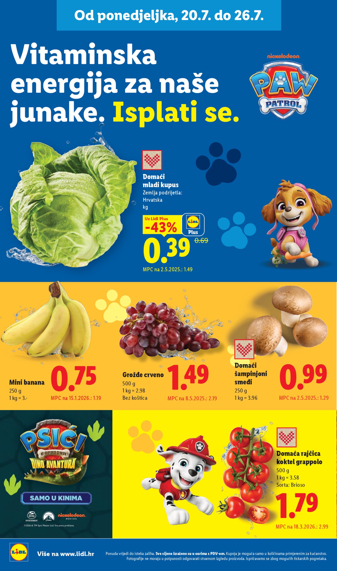 Lidl katalog super ponuda od ponedjeljka 20.07.-26.07.2026.
